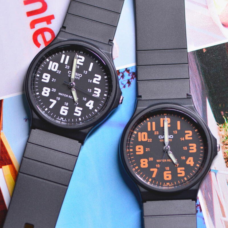 นาฬิกาข้อมือ Casio Standard สายยางเรซิ่น รุ่น MQ-71 Series MQ-71-1B MQ-71-2B MQ-71-4B