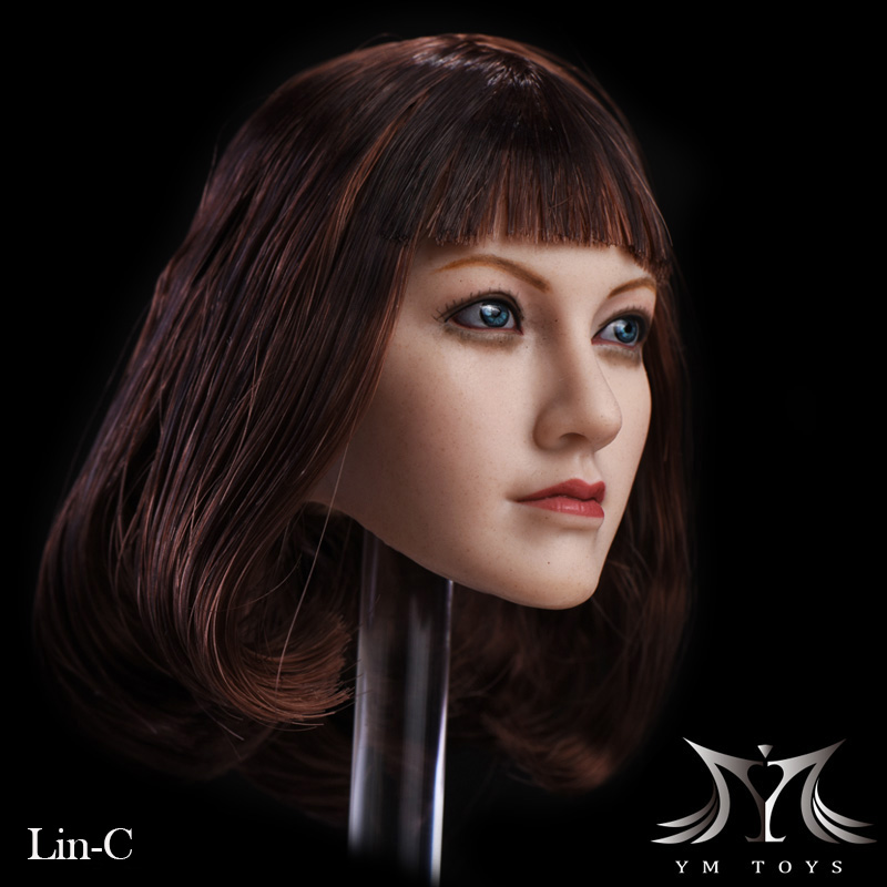 YMTOYS 1/6 Lin-B, Lin-D, Lin-E Lin Headsculpt