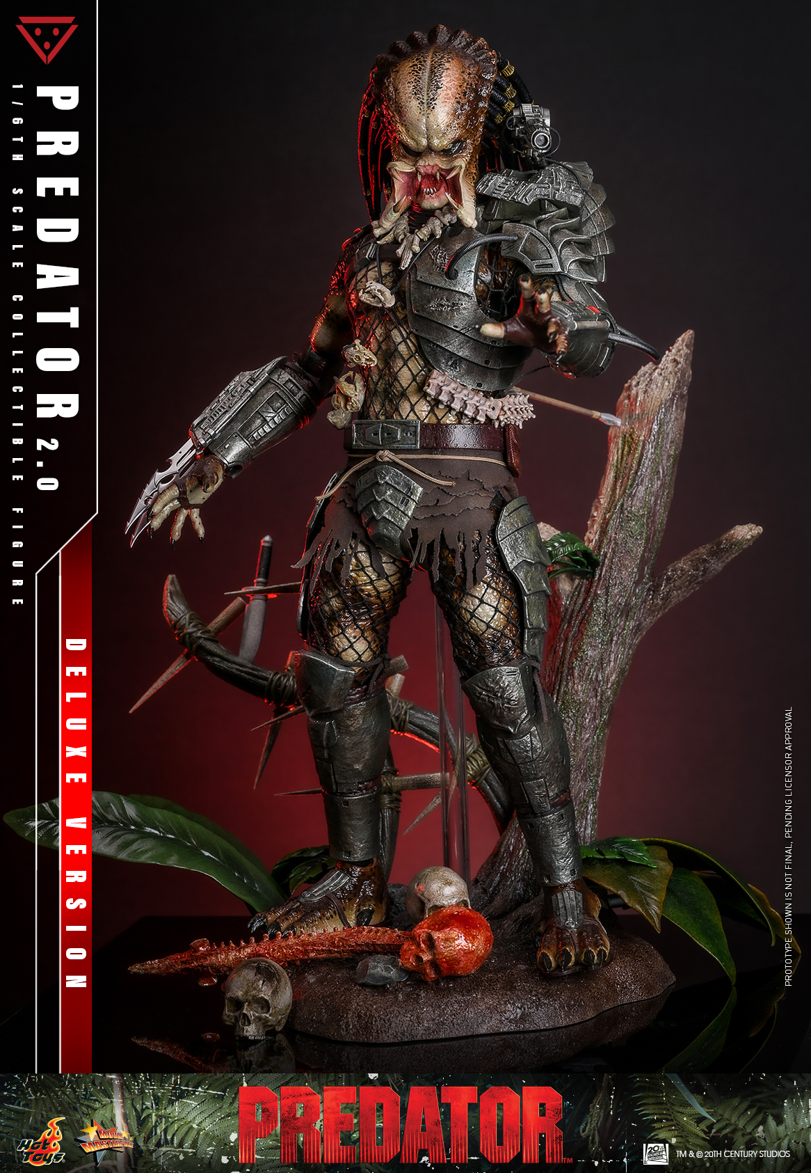 Hot Toys MMS817 Predator - Predator (2.0) (Deluxe Version)