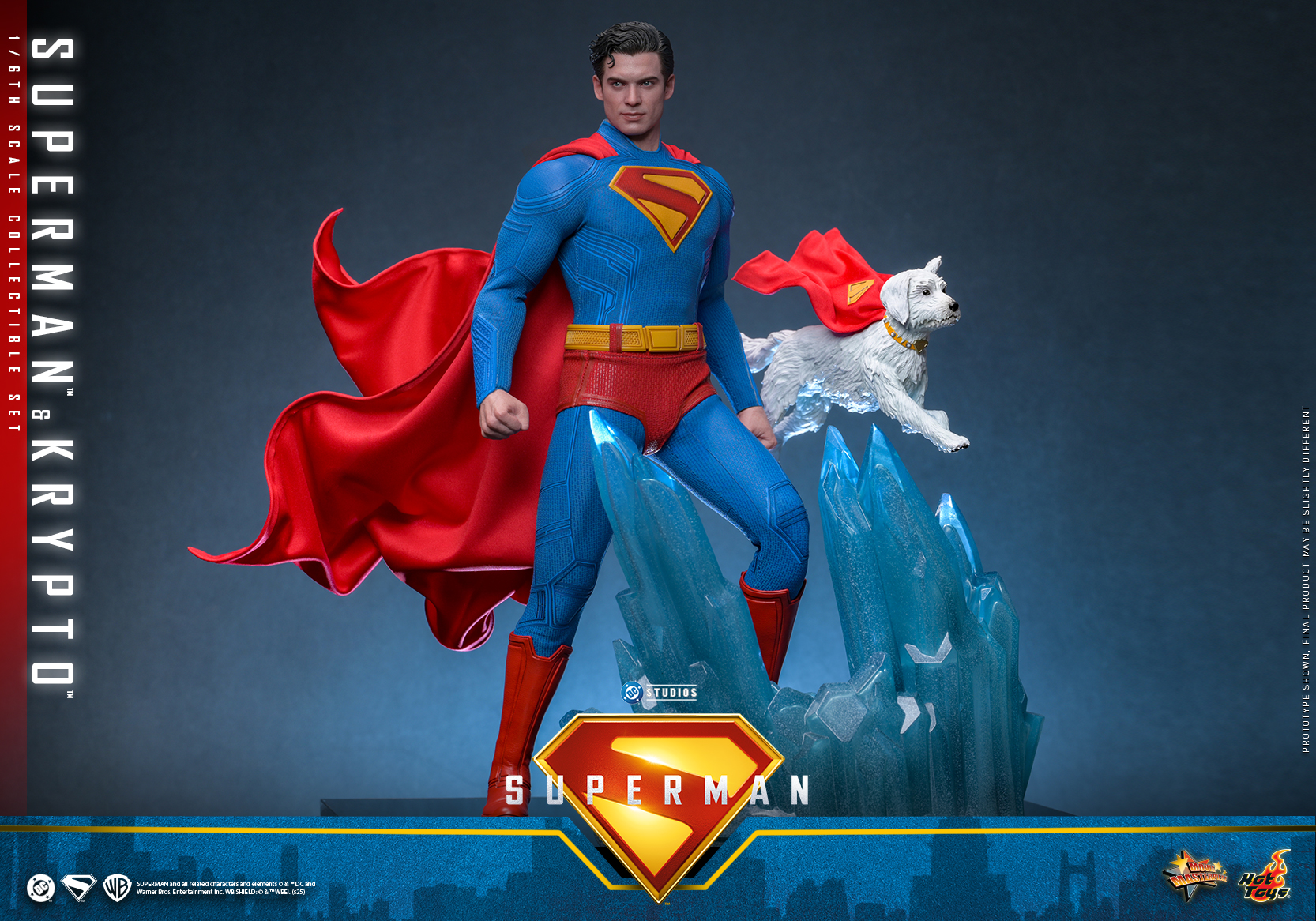 Hot Toys MMS812 Superman - Superman & Krypto