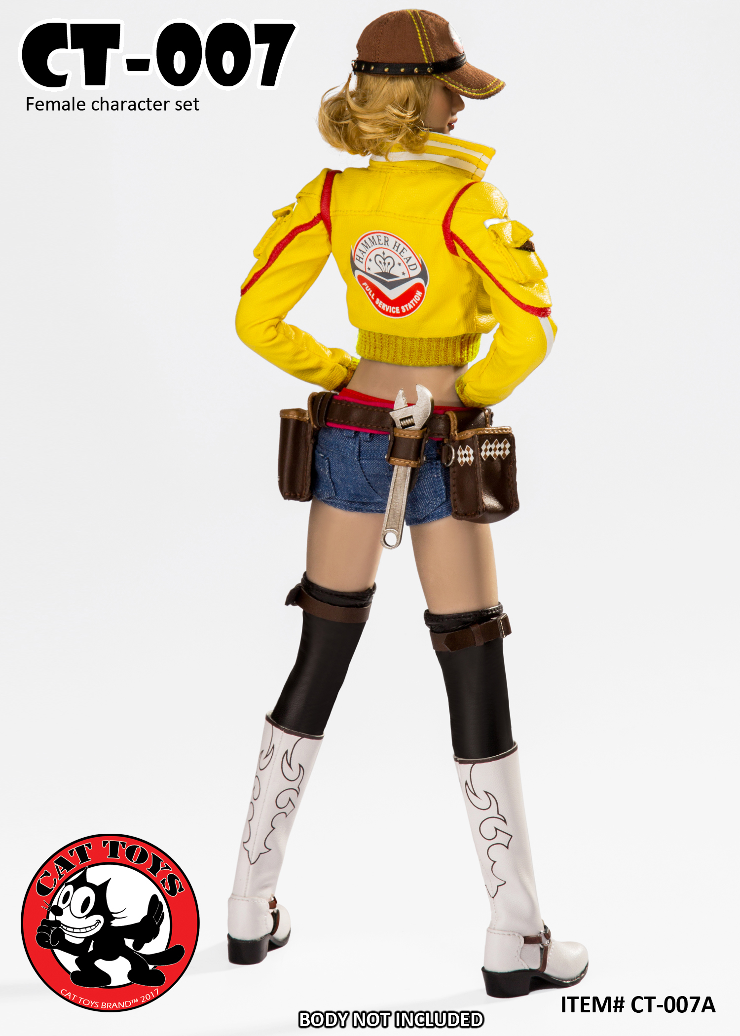 CAT TOYS CT007A / CT007B Repairman suit with head