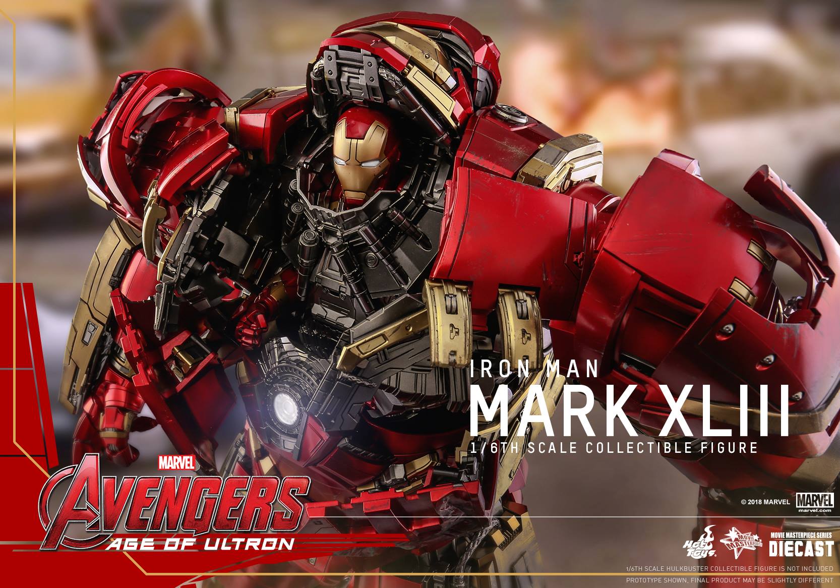 Hot Toys MMS278D09 AVENGERS AGE OF ULTRON - MARK XLIII (RE)