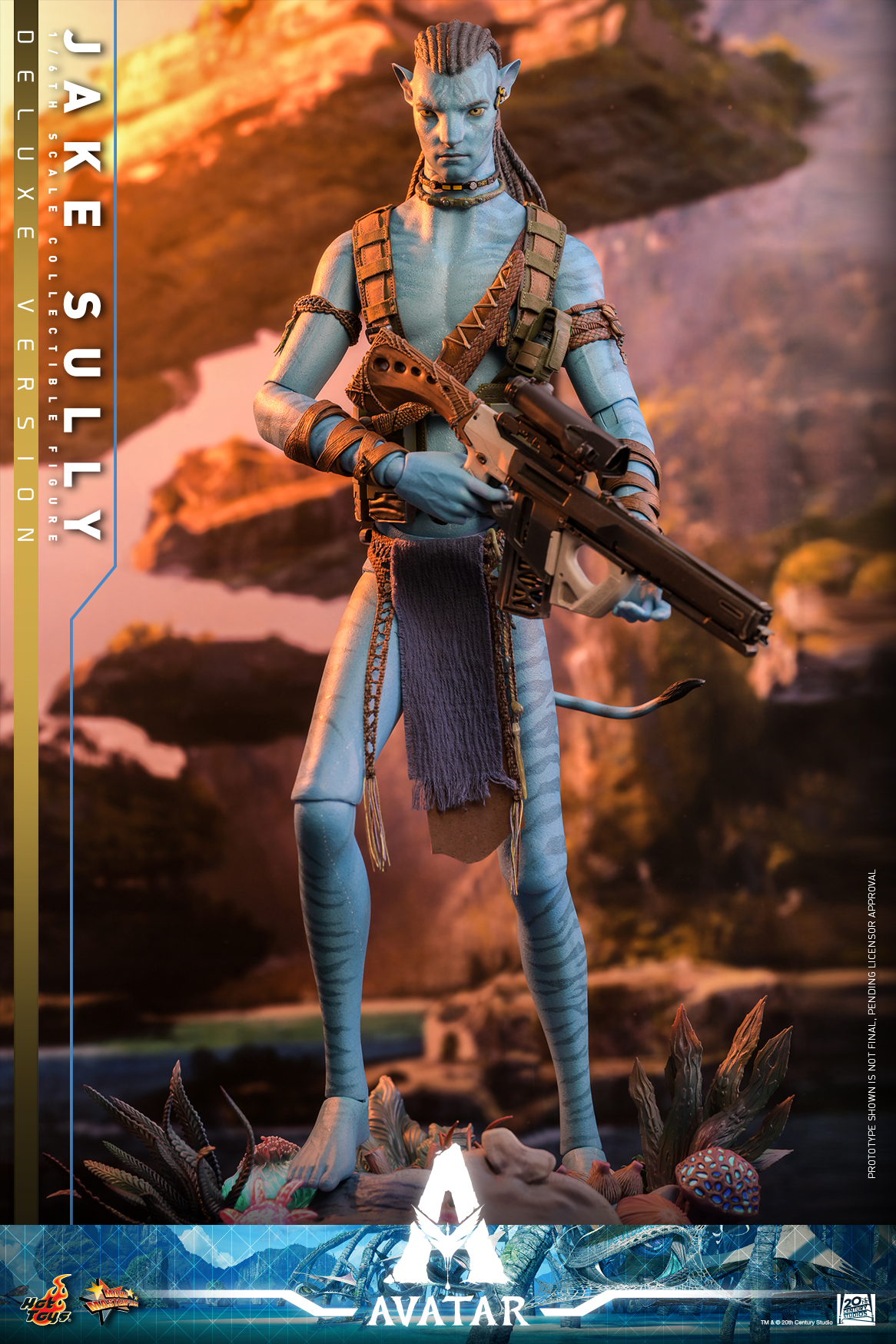 Hot Toys MMS684 1/6 Avatar : The Way of Water - Jake Sully (Deluxe Version)