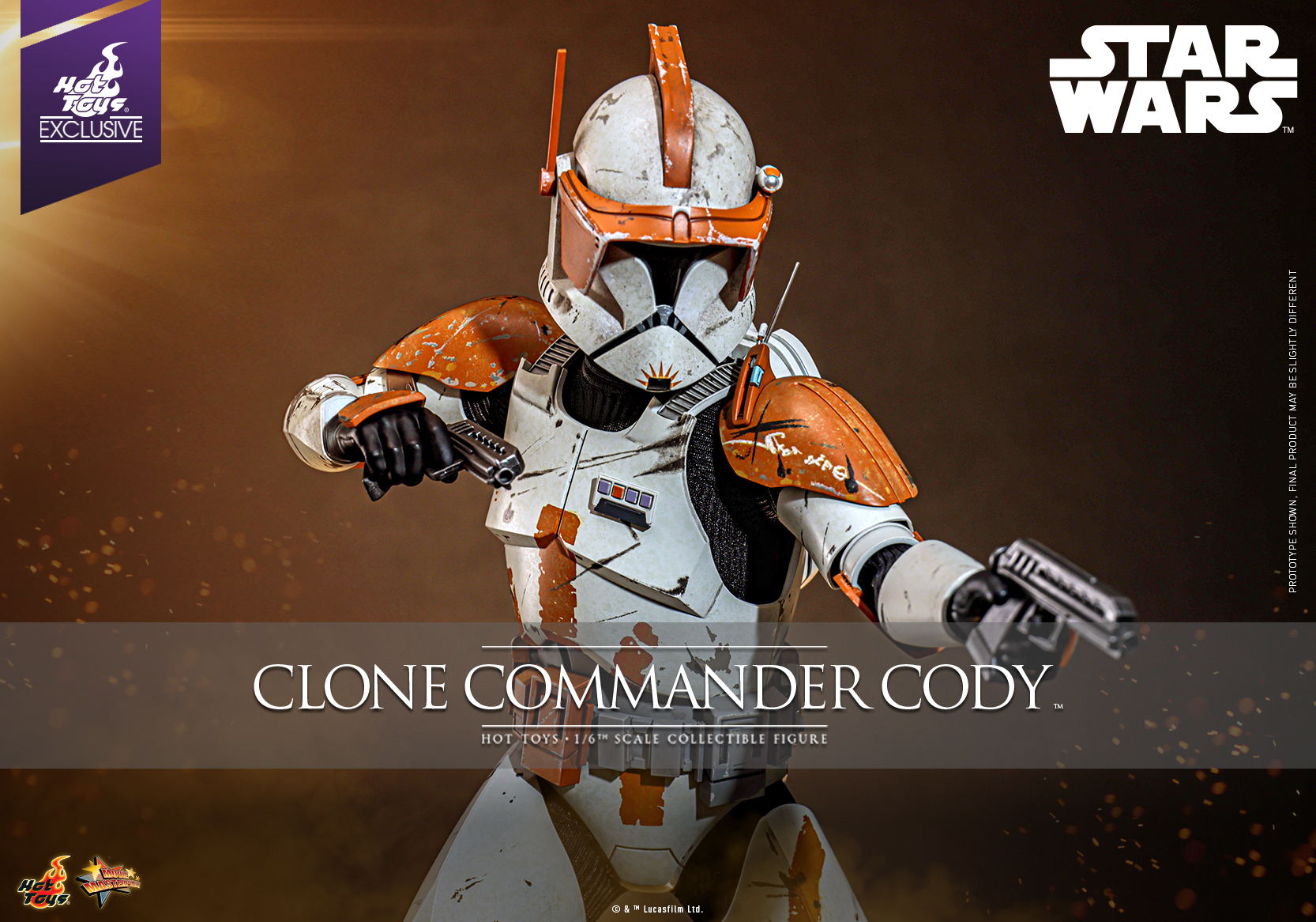 Hot Toys MMS796 Star Wars: Episode III Revenge of the Sith - Clone Commander Cody [Hot Toys Exclusive]