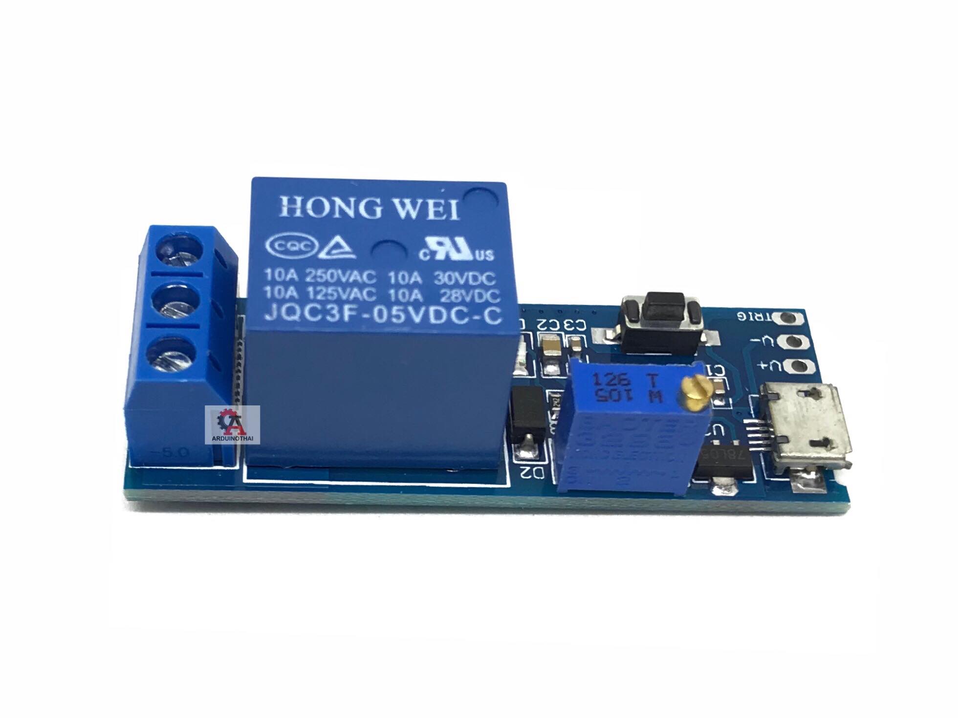 Micro usb relay module 1channel