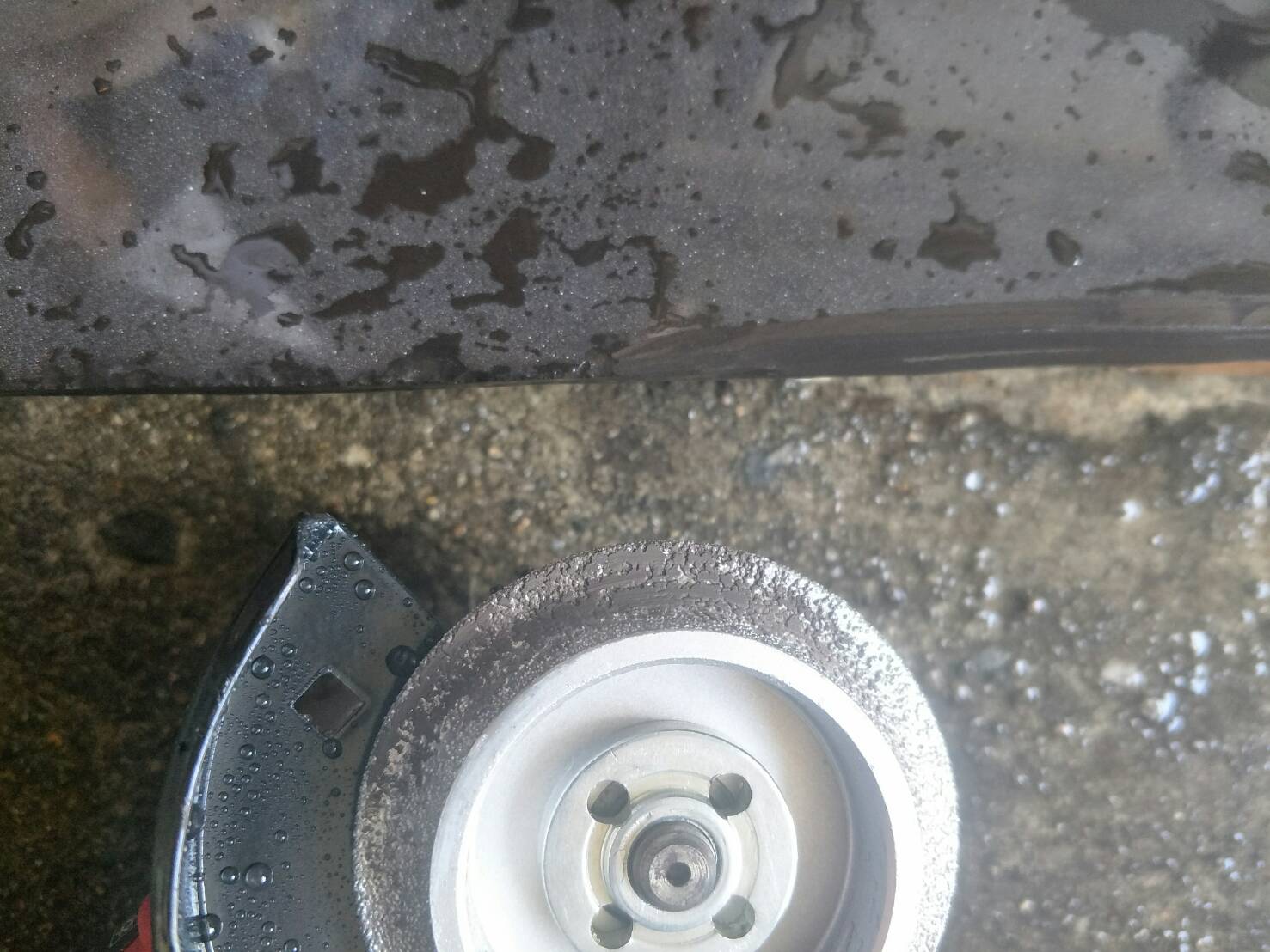 DG16 ชุดหินเจียร ลบคมขอบ กระจก กระเบื้อง แกรนิตโต้ 3 ใบ สำหรบัเครื่องเจียร 4 นิ้ว