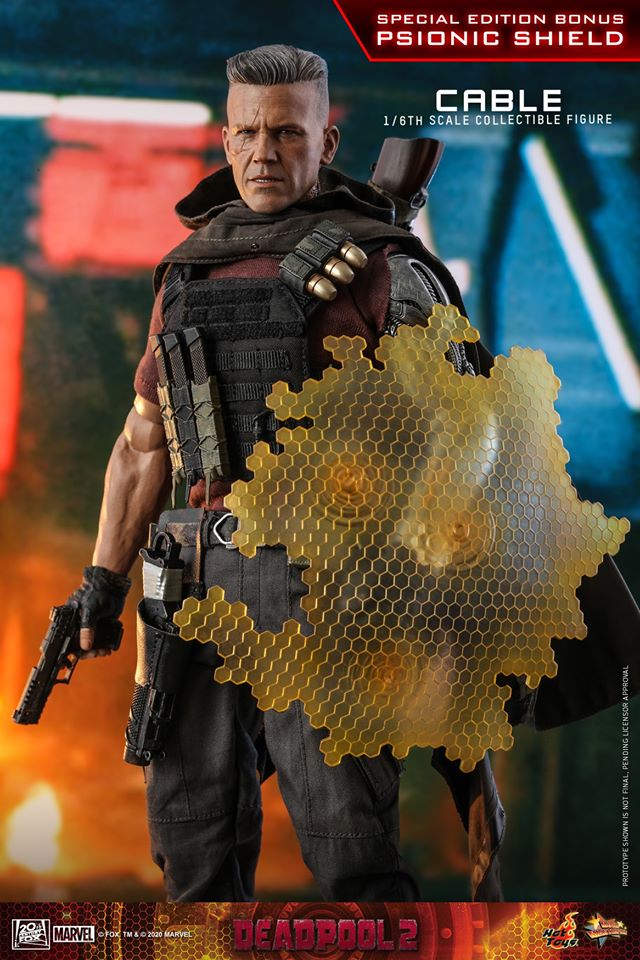 Hot Toys MMS583 1/6 Deadpool 2 - Cable (Special Edition Bonus) 16F
