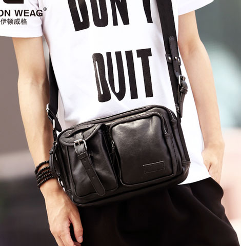 พร้อมส่ง กระเป๋าสะพายข้าง ผู้ชายแฟขั่นเกาหลี