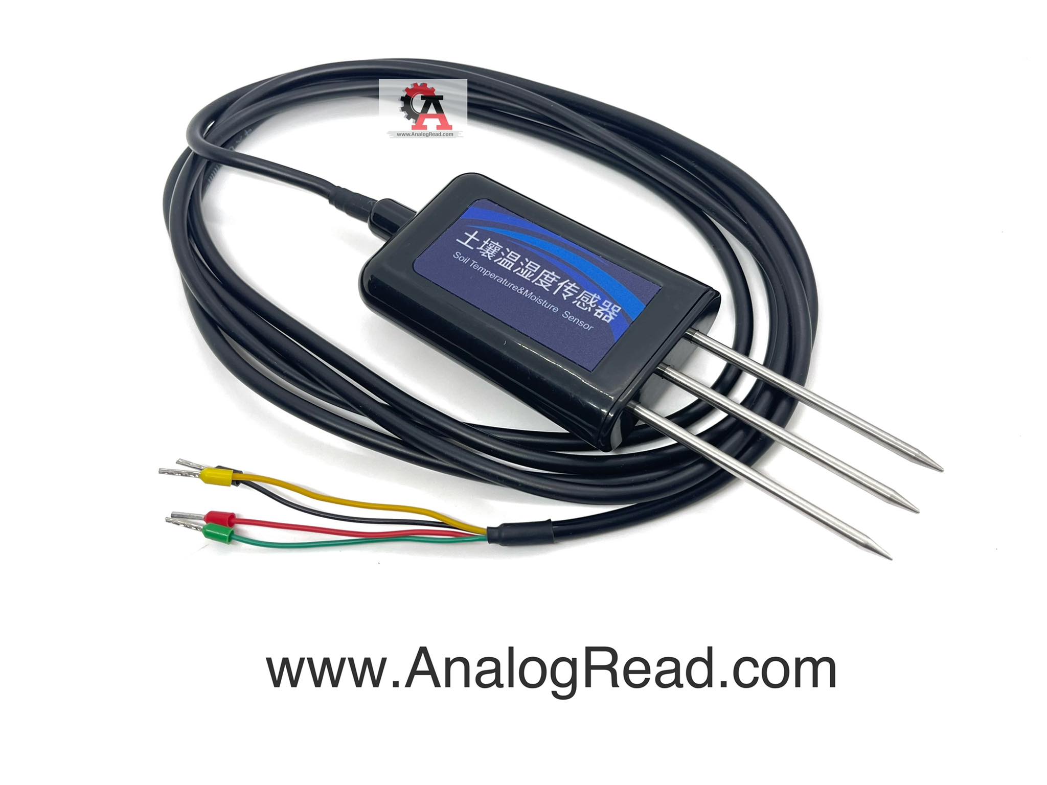 RS485 Soil Temperature and Moisture Sensor