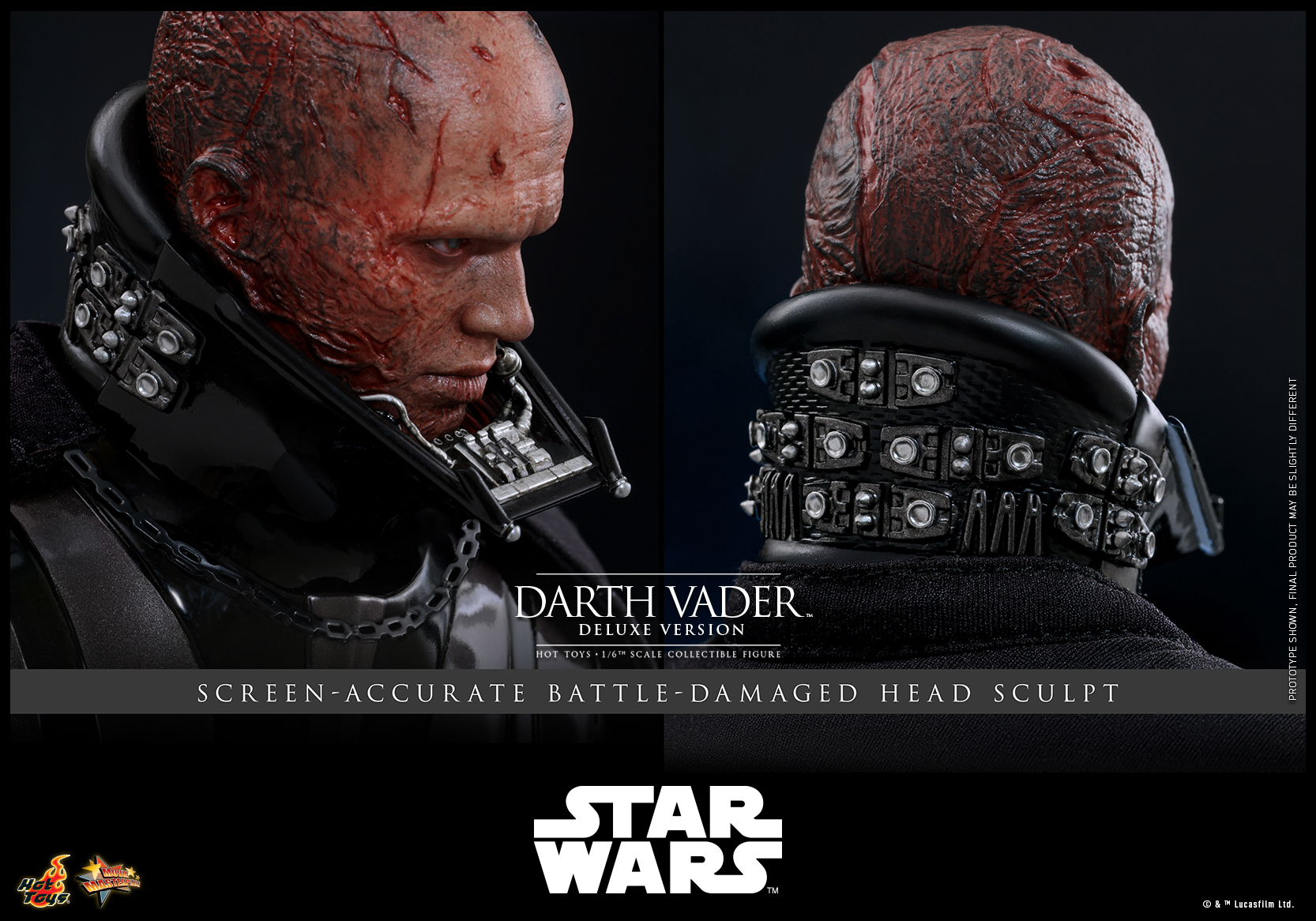 Hot Toys MMS811 Star Wars Revenge of the Sith - Darth Vader (Deluxe Version)