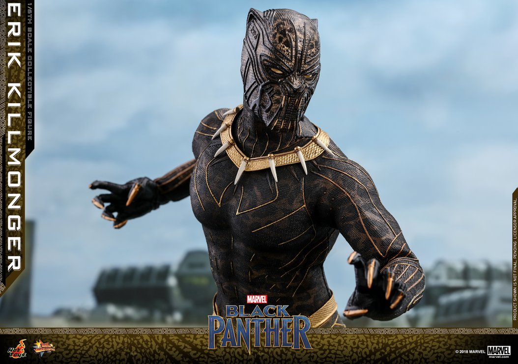 Hot Toys MMS471 BLACK PANTHER - ERIK KILLMONGER