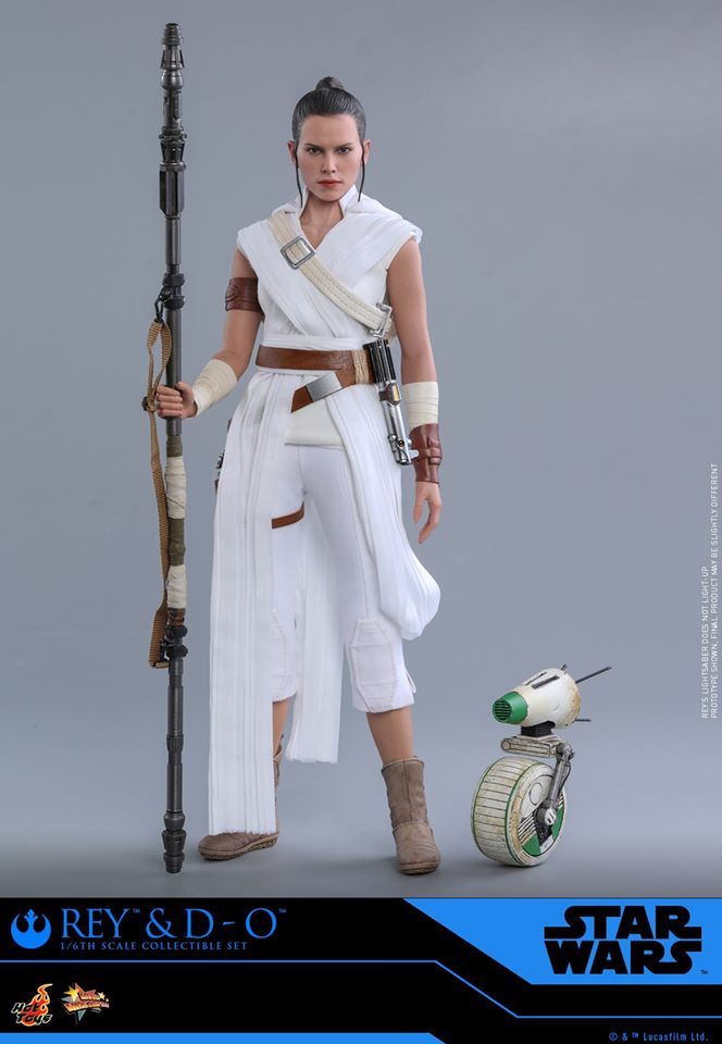 Hot Toys MMS559 Star Wars: The Rise of Skywalker 1/6 Rey and D-O