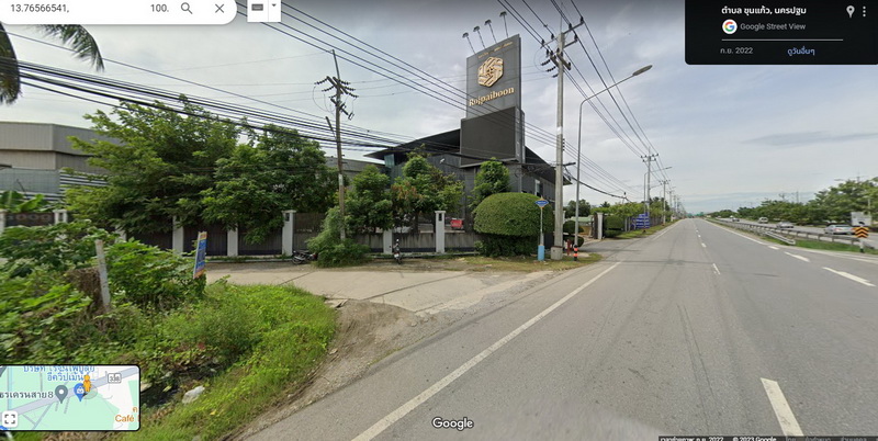 ที่ดิน 3 ไร่ 33 ตร.ว. พุทธมณฑลสาย 8 เข้าจากบรมราชชนนีเพียง 600 เมตร ซ.ตะวันแดง ต.ขุนแก้ว นครชัยศรี นครปฐม