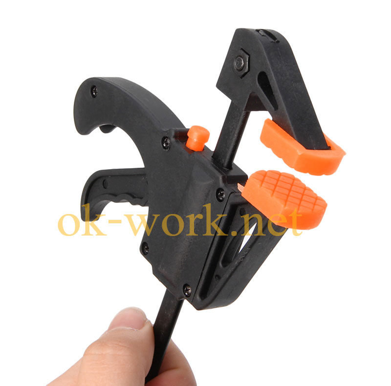 CP08 แคลมป์จับงานไม้ แบบล็อค-ปลดเร็ว 4 นิ้ว