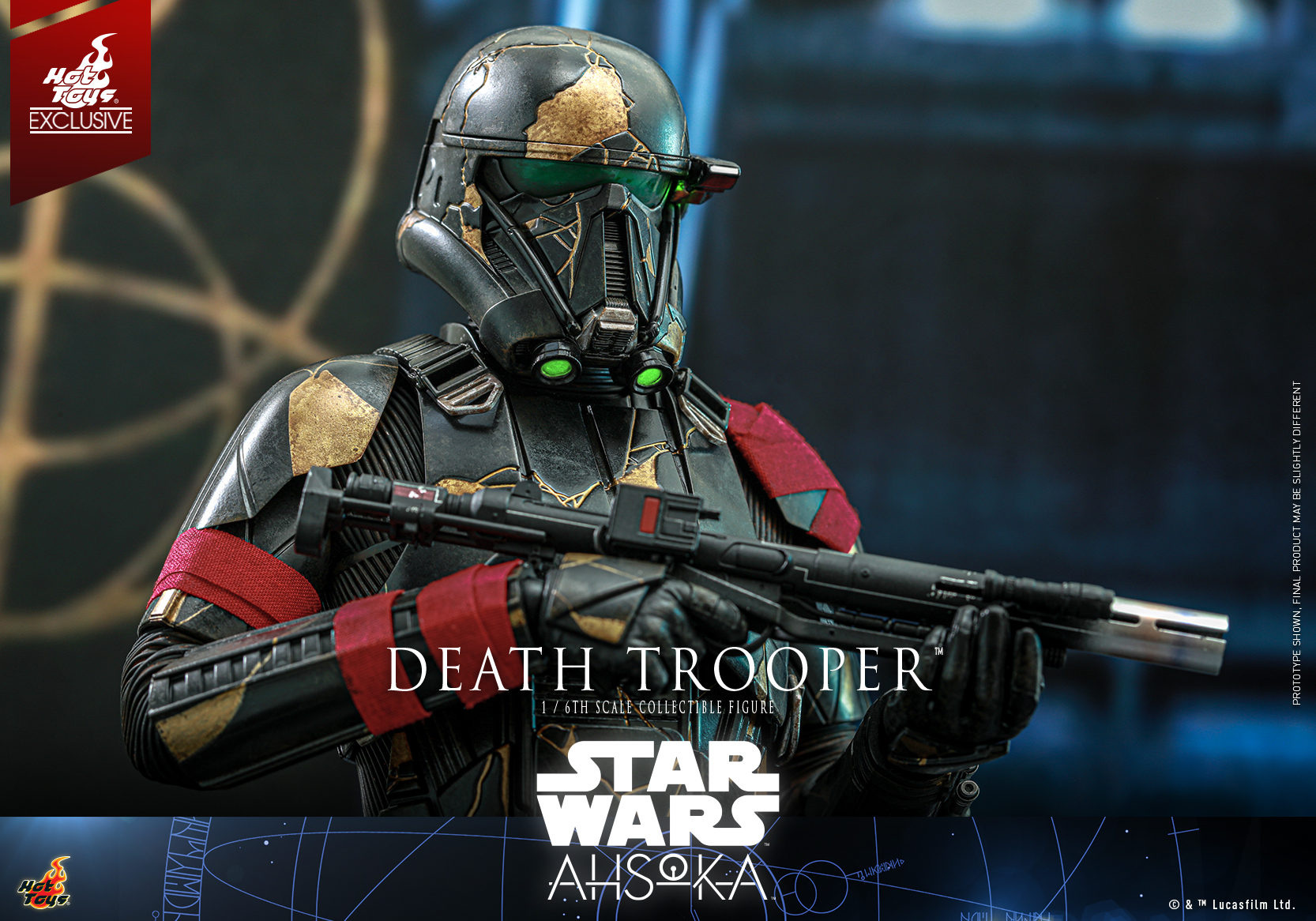 Hot Toys TMS134 Star Wars: Ahsoka - Death Trooper [Hot Toys Exclusive]