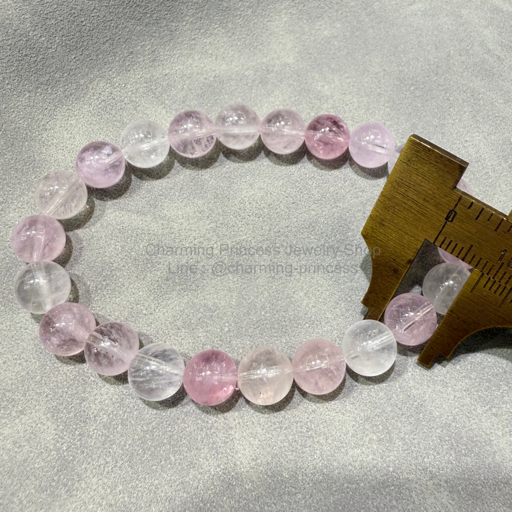 Morganite มอร์แกไนท์ เกรด AAA+ 8 มม รักที่ไม่มีเงื่อนไข