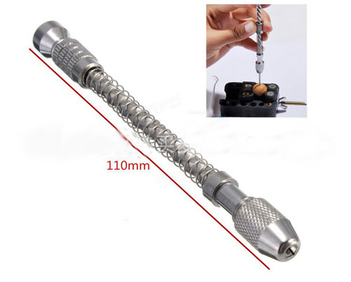 D20 ส่วานมือจิ๋ว สำหรับดอกสว่าน 0.1-2.0 mm พร้อมหัวจับ ** ไม่รวมดอกสว่าน