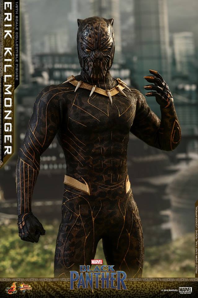 Hot Toys MMS471 BLACK PANTHER - ERIK KILLMONGER