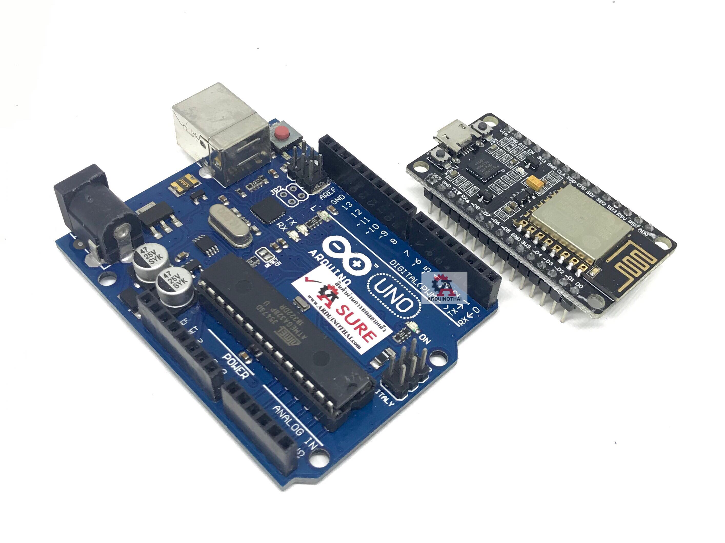 ชุด UNO R3 and NodeMCU V2
