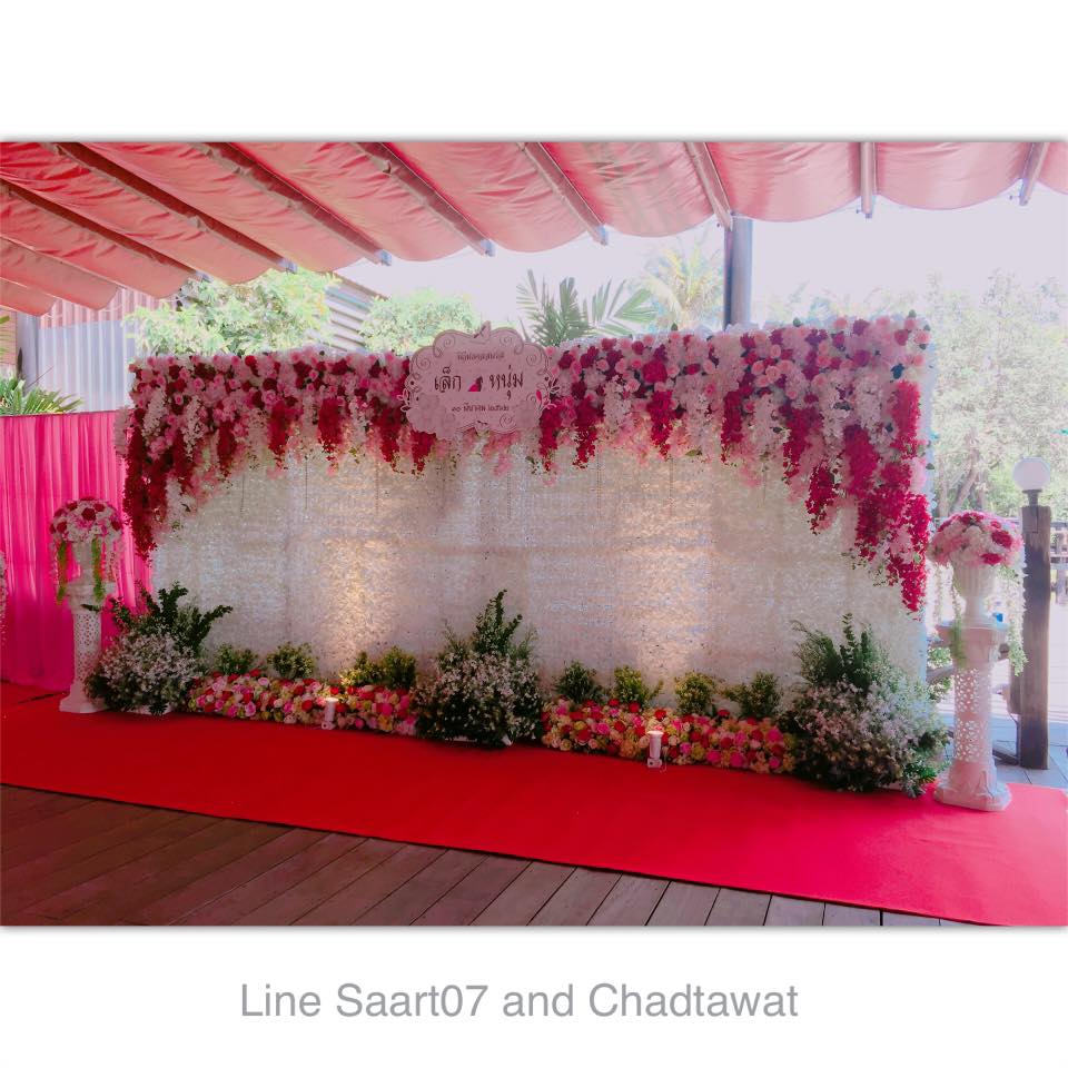 Backdrop ถ่ายภาพงานแต่ง