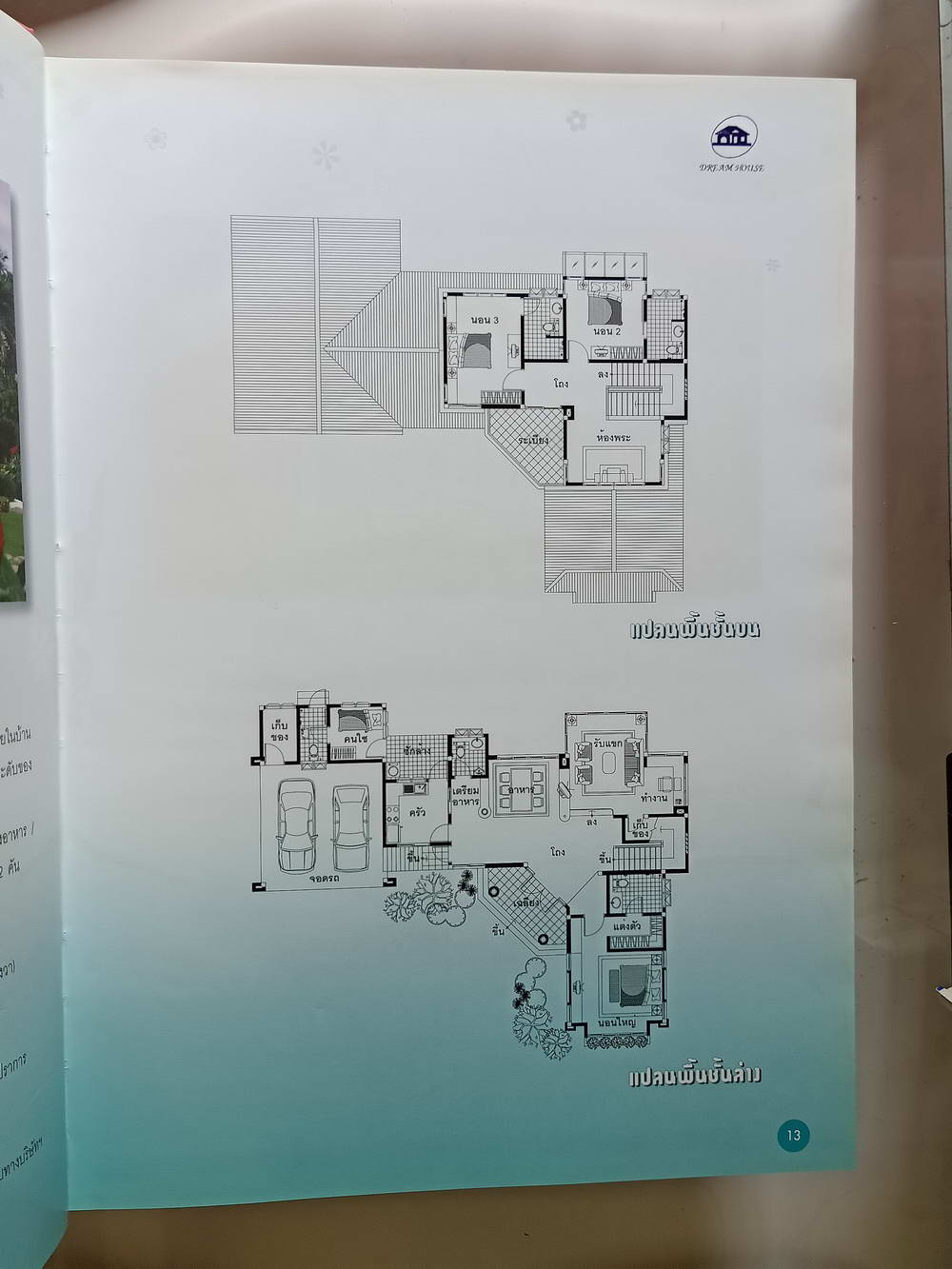 หนังสือมือสอง 224 "รวม 120 แบบบ้านสวย" เล่ม 4 คู่มือสำหรับผู้ที่ต้องการบ้านหลังใหม่ หนังสือรวมแบบบ้านสไตล์ต่างๆ ความหนา 250 หน้า