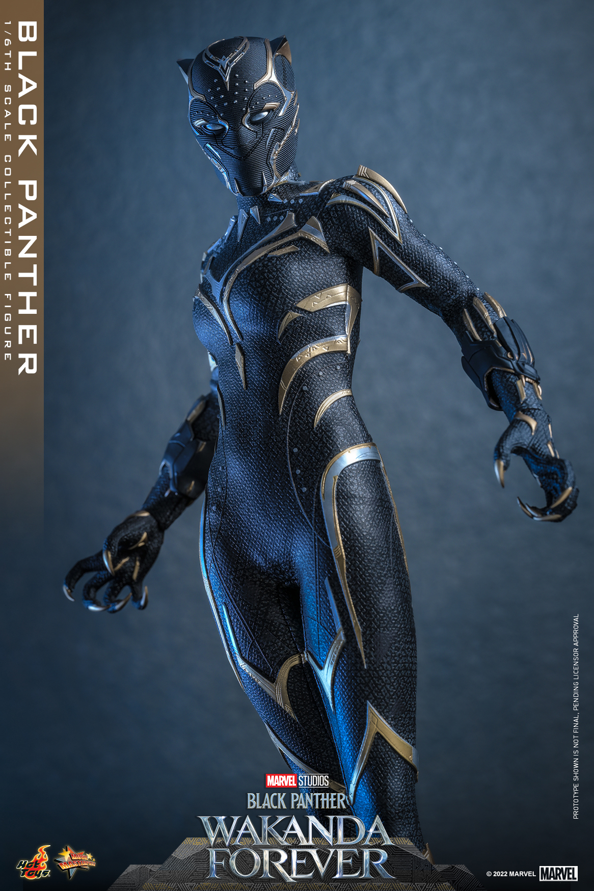 Hot Toys MMS675 1/6 Black Panther: Wakanda Forever - Black Panther