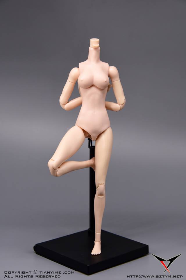 Technic Toys Body-P “Mermaid Posture” single pack (pale)