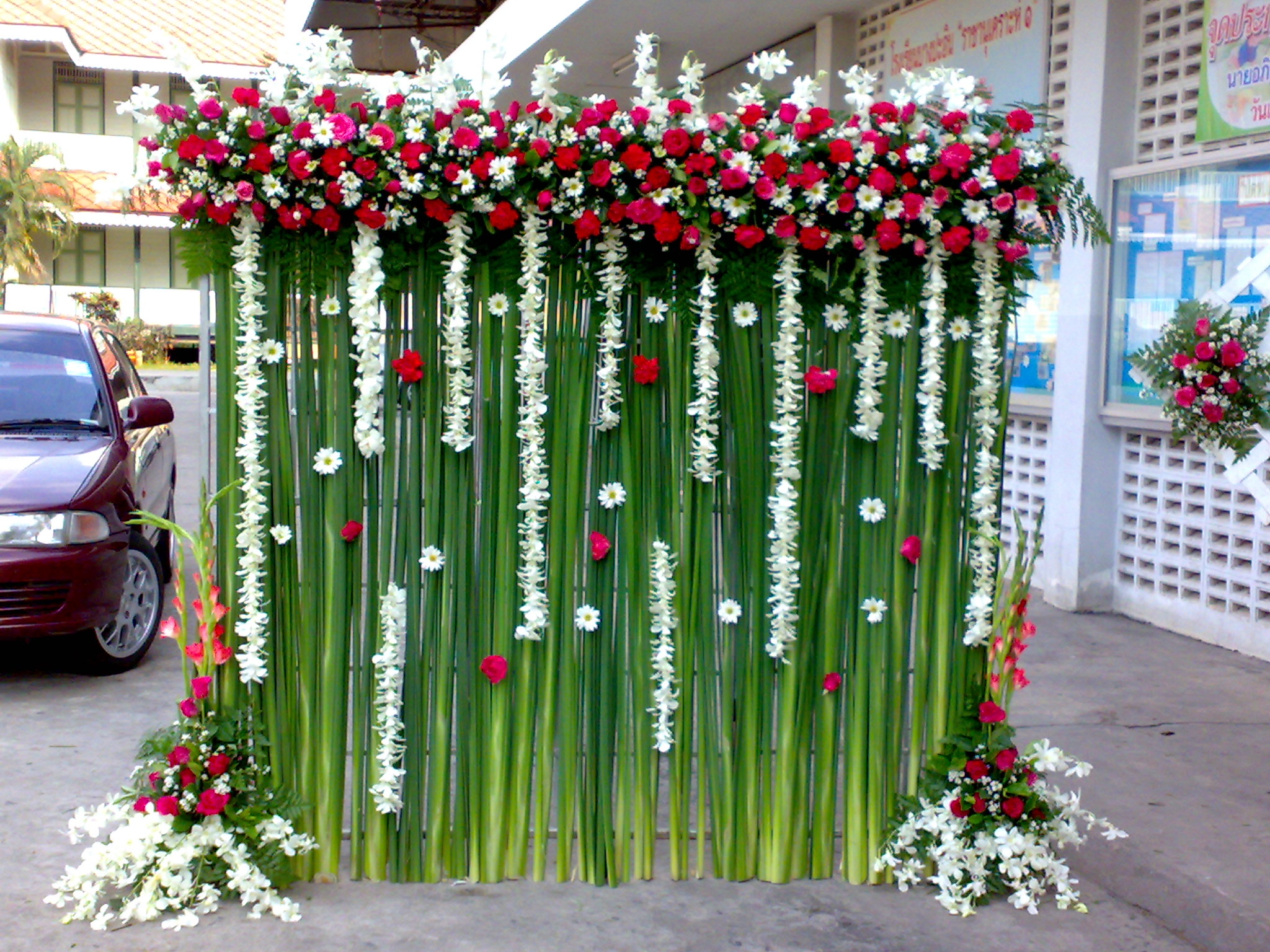 ซุ้มถ่ายรูป ธีมงาน ชมพู