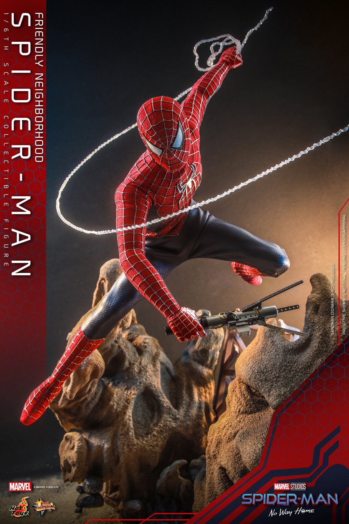 Hot Toys MMS661 1/6 Spider-Man: No Way Home - Friendly Neighborhood Spider-Man
