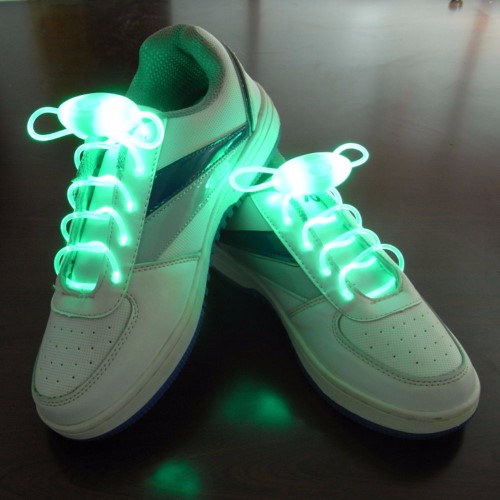 เชือกรองเท้ามีไฟ LED กระพริบ รุ่น 2