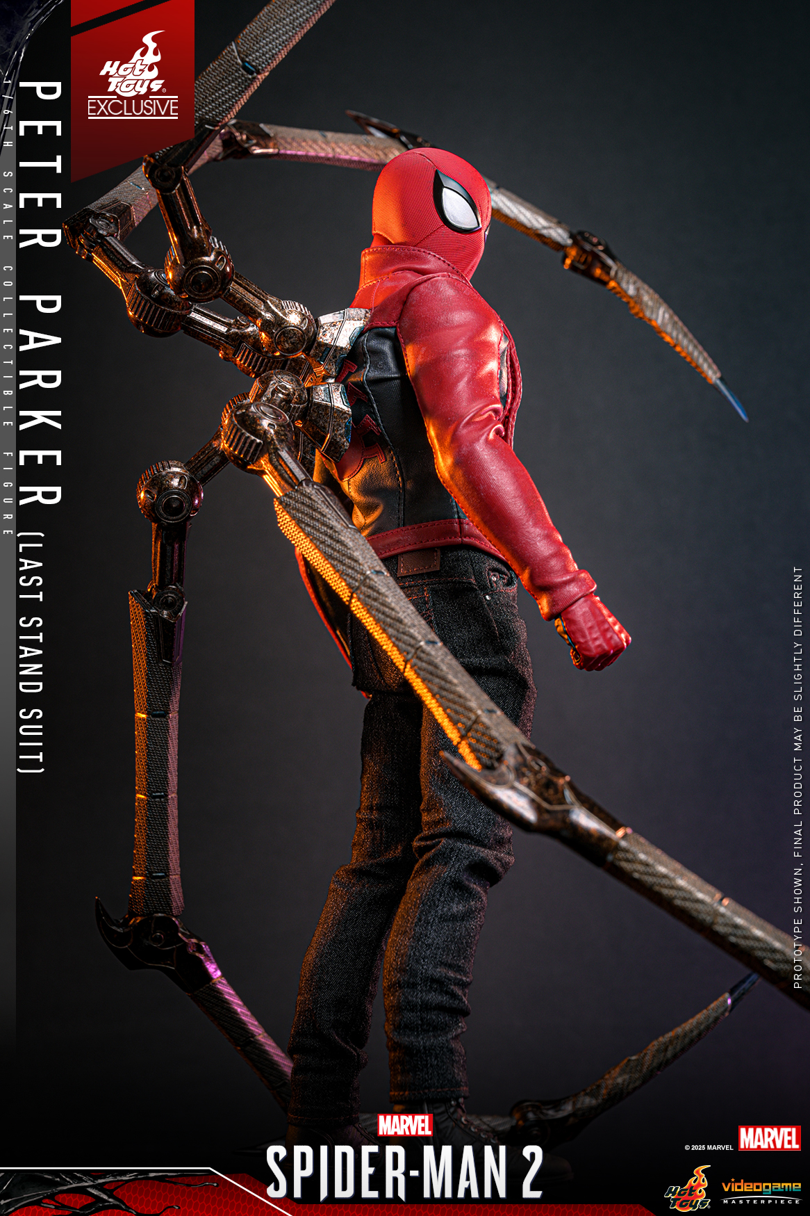Hot Toys VGM71 Marvel's Spider-Man 2 - Peter Parker (Last Stand Suit) [Hot Toys Exclusive]