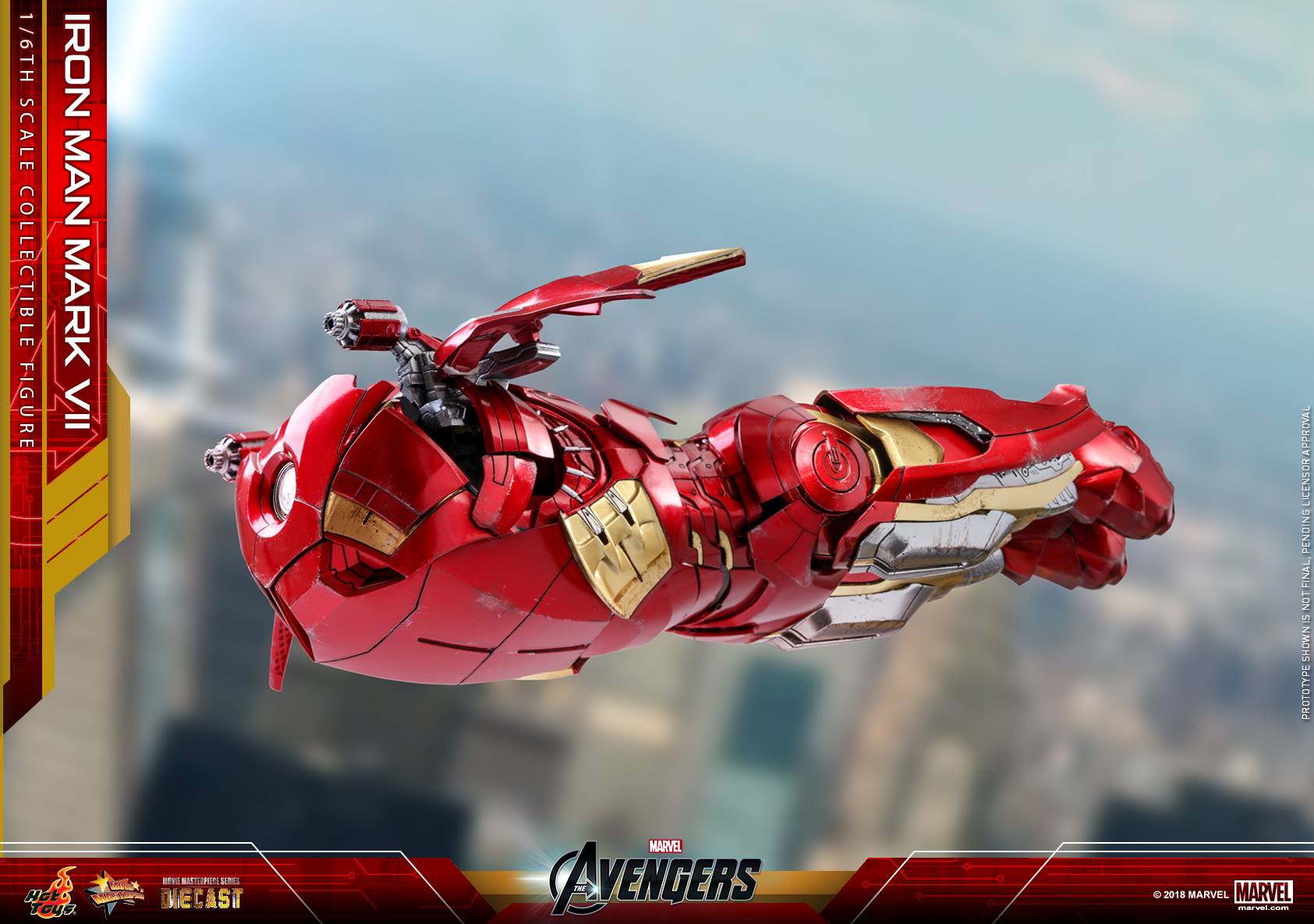 Hot Toys MMS500D27 THE AVENGERS - IRON MAN MARK VII
