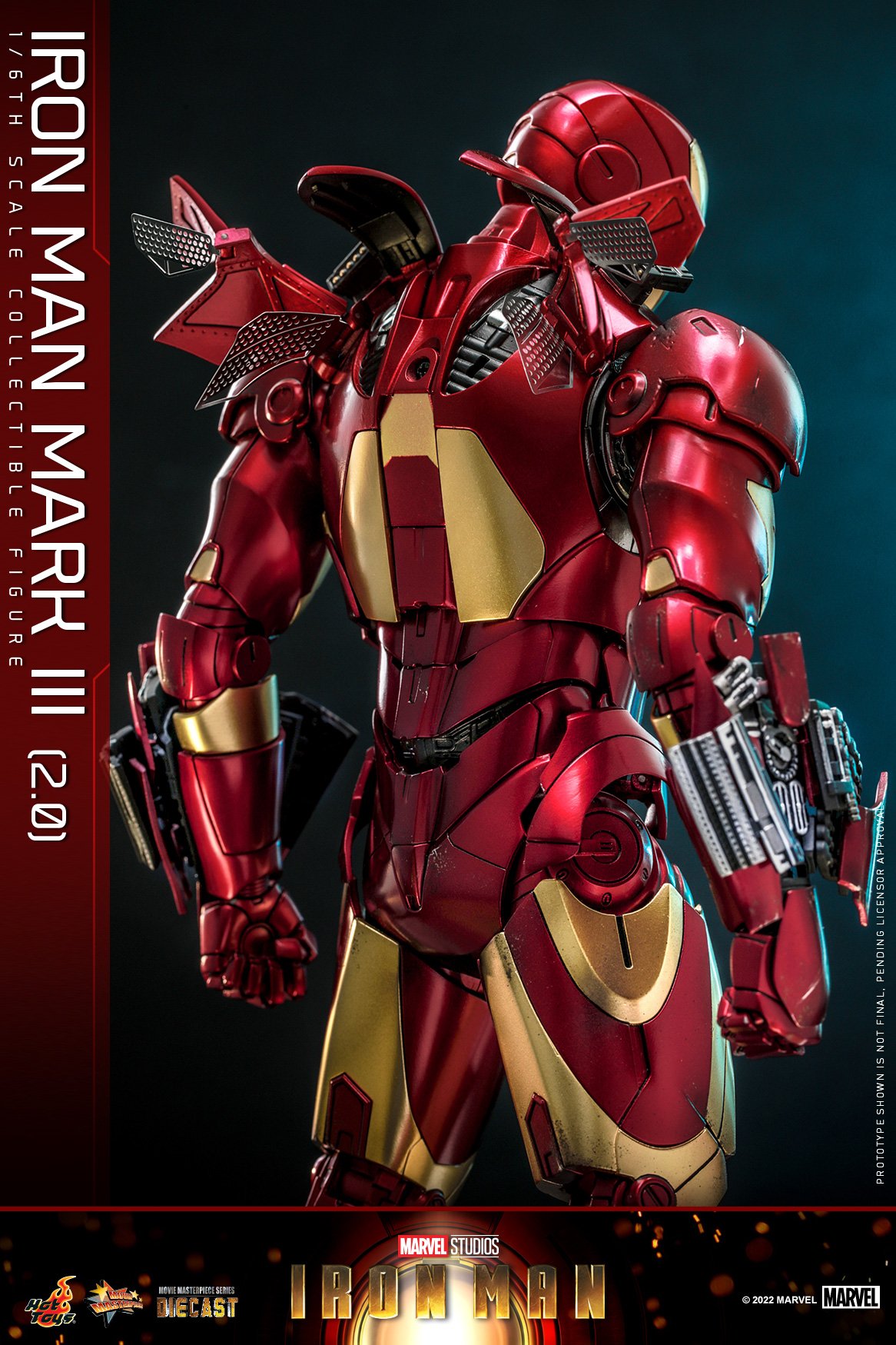 Hot Toys MMS664D48 1/6 Iron Man - Iron Man Mark III (2.0)
