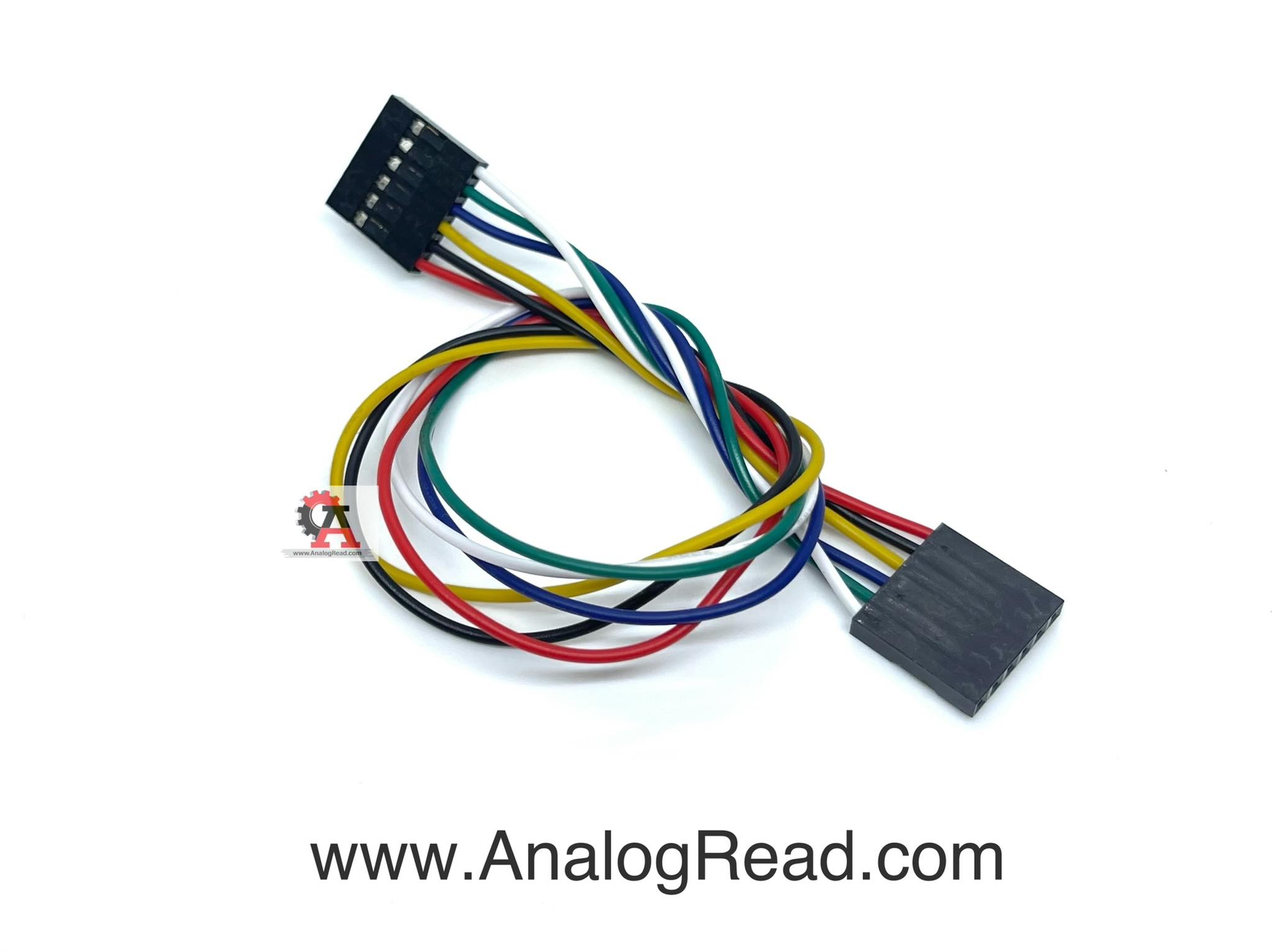 สายไฟ สายจั๊ม เมีย-เมีย Jumper 6 pin 20 cm