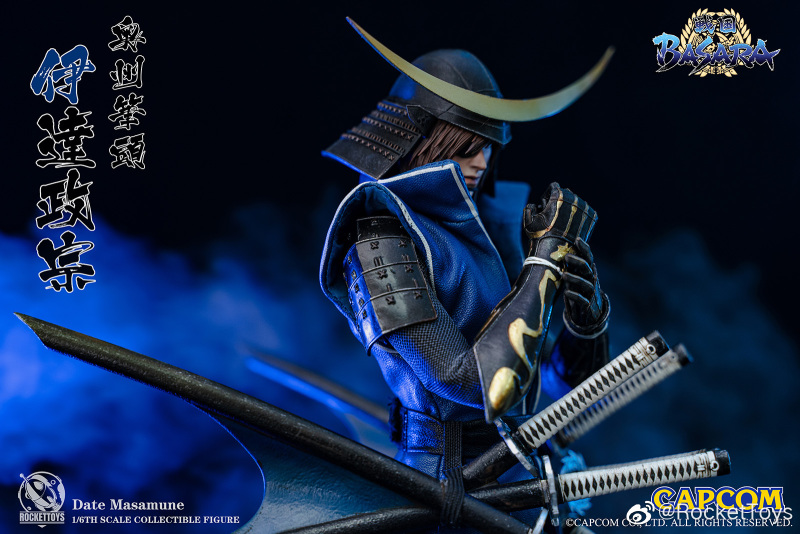 ROCKETTOYS x CAPCOM ROC-001 1/6 Sengoku Basara - Date Masamune