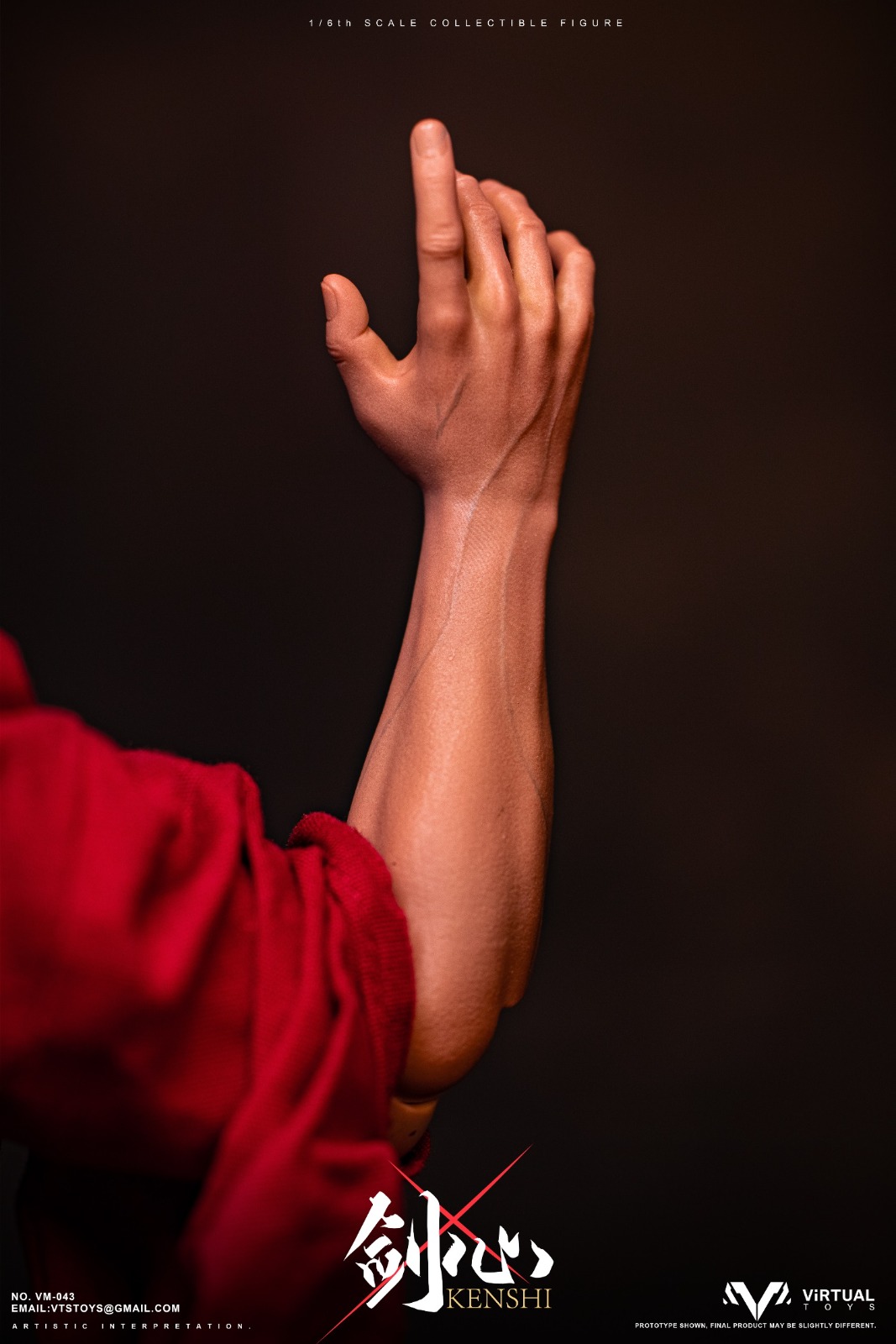 VTSTOYS VM-043A 1/6 KENSHI (Normal Ver.)