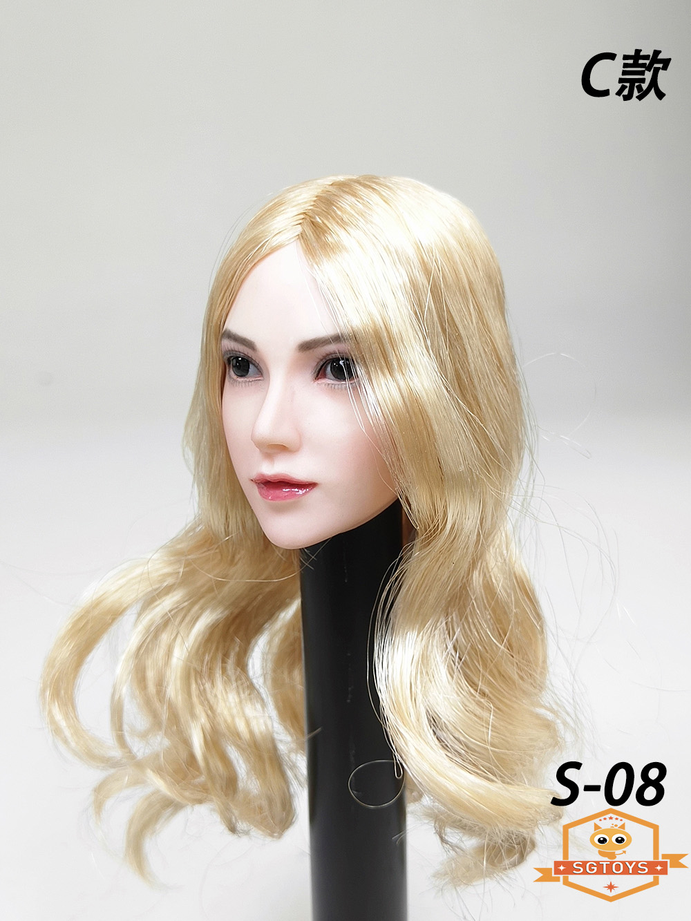 SGTOYS S-08 Female head carving