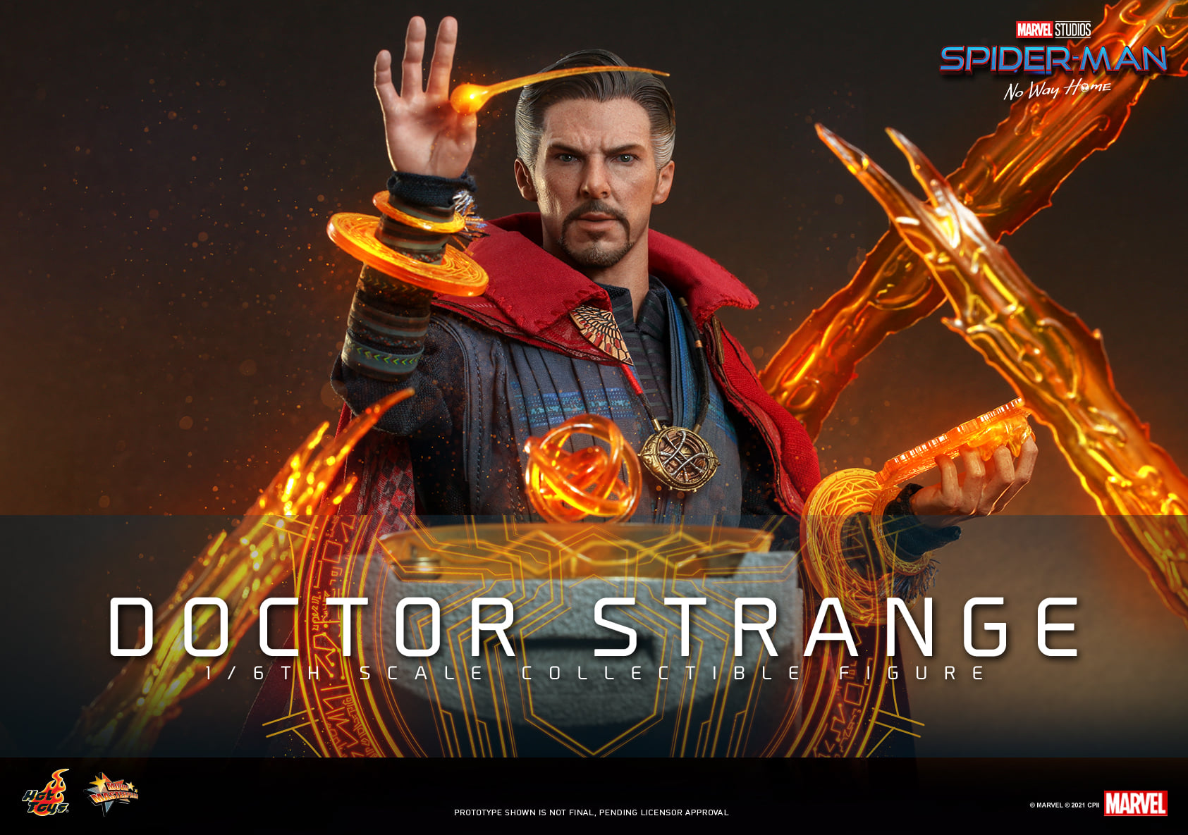 Hot Toys MMS629 1/6 Spider-Man: No Way Home - Doctor Strange