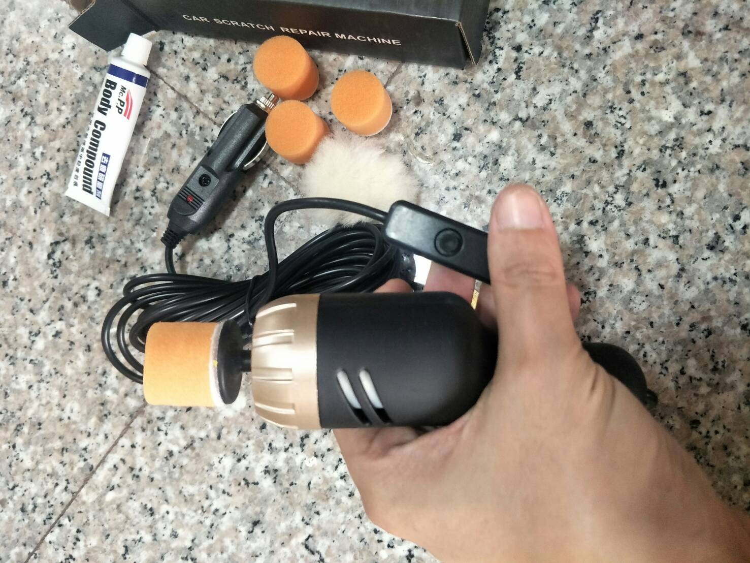 EG10 เครื่องขัดสีลบรอย mini ตรงจุด ใช้งานง่าย สะดวกรวดเร็ว น้ำหนักเบา