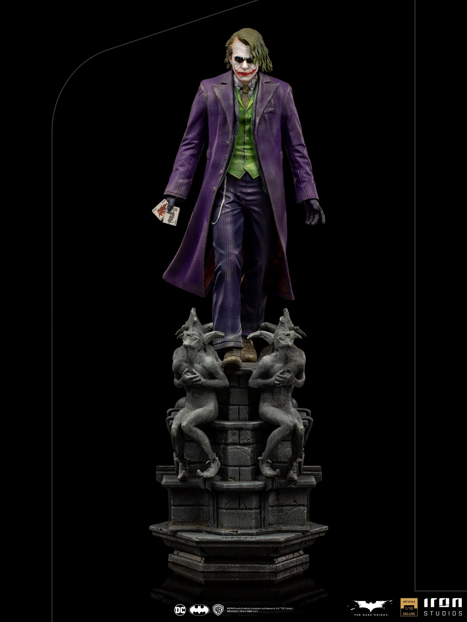 Iron Studios Deluxe Art Scale 1/10 The Dark Knight - The Joker