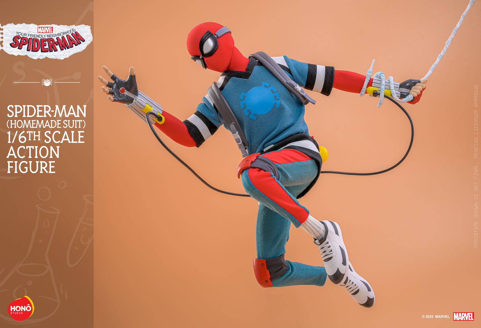 HONO STUDIO HS07 Your Friendly Neighborhood Spider-Man - Spider-Man (Homemade Suit)