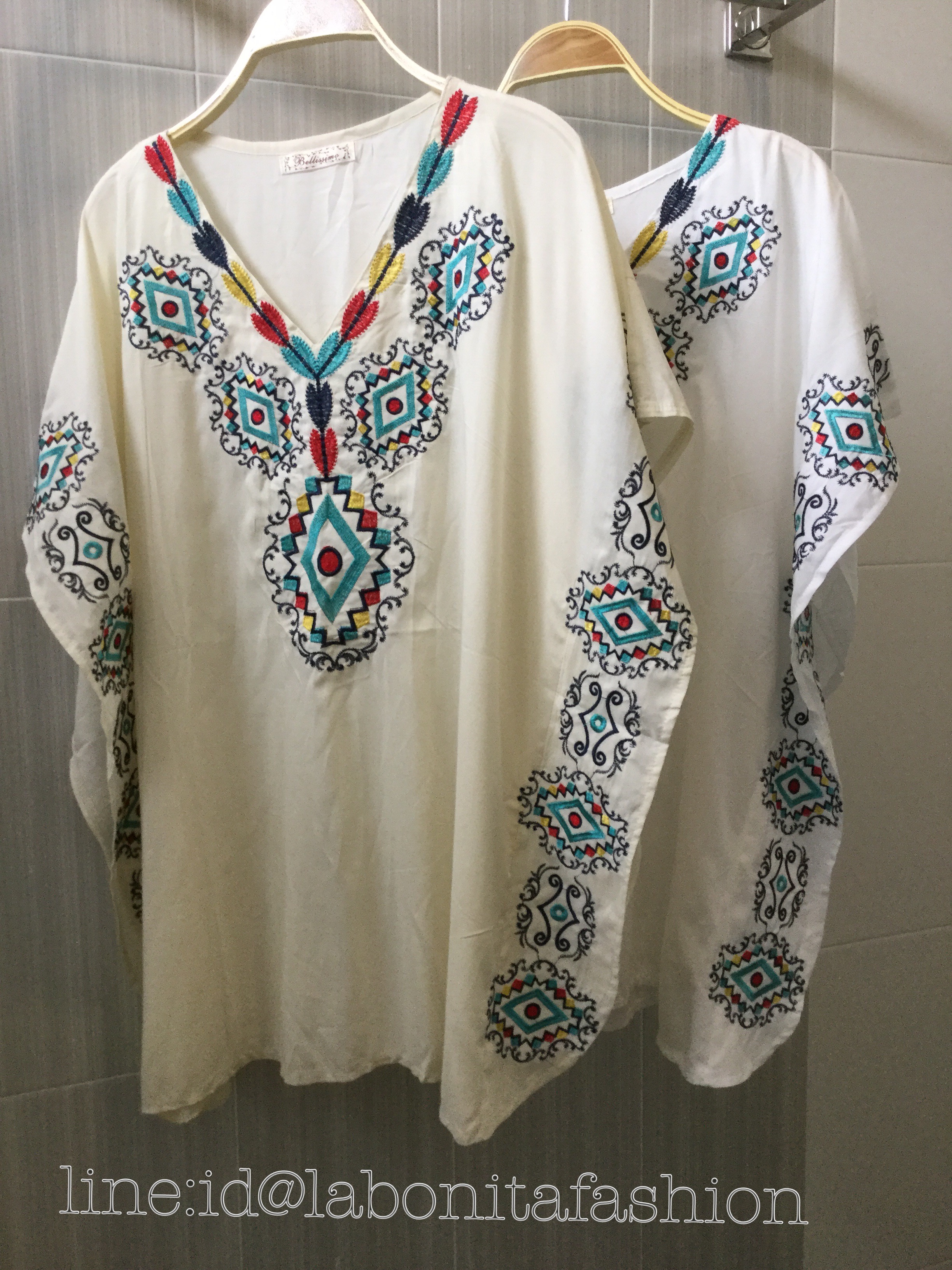เสื้อโบฮีเมียนลายปักสวยๆ