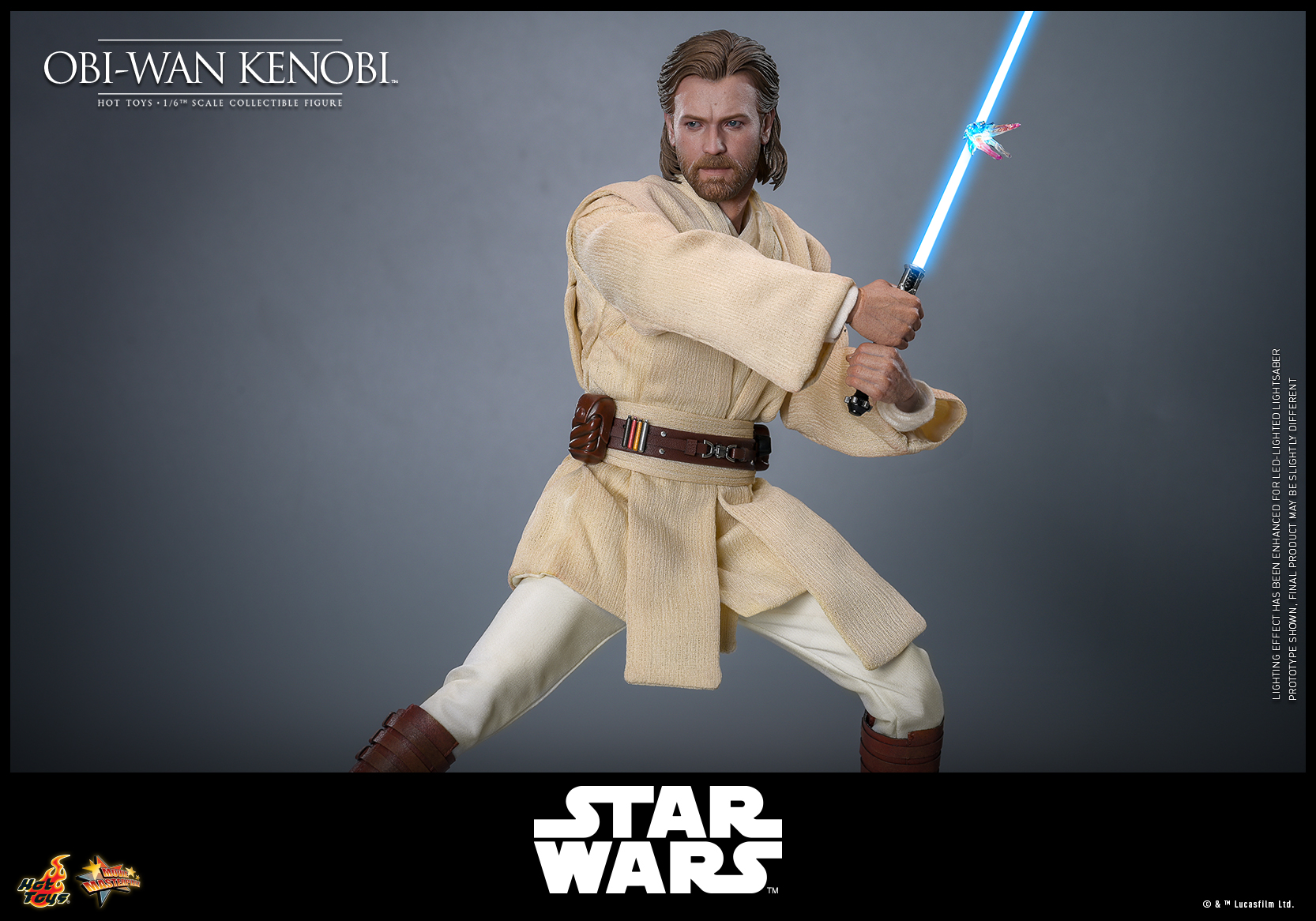 Hot Toys MMS808 Star Wars: Attack Of The Clones - Obi-Wan Kenobi