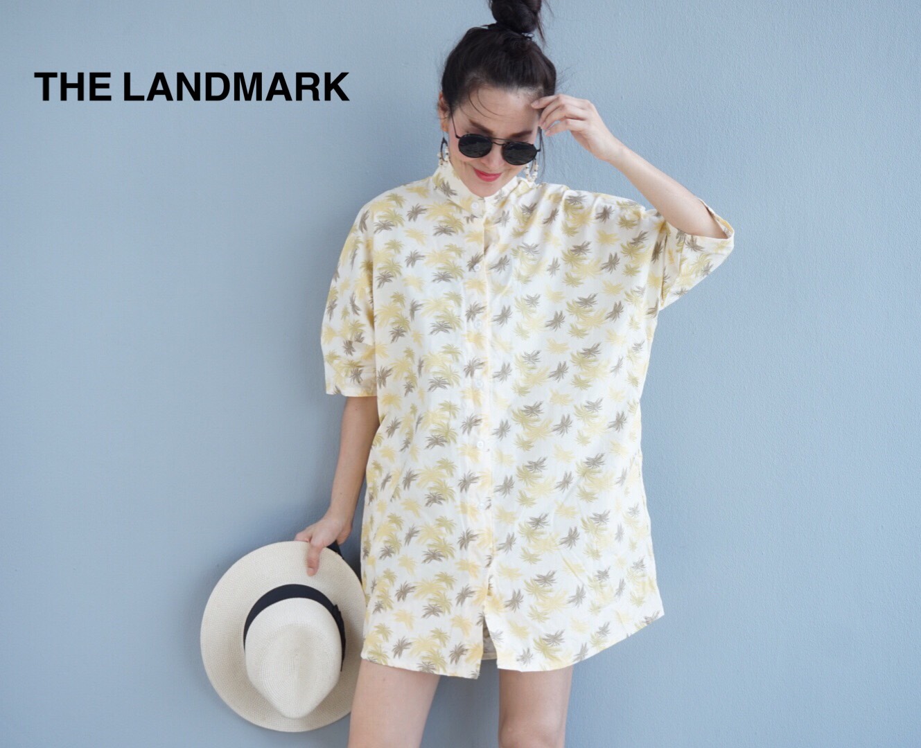 เดรสเชิ้ตคอจีน สไตล์วินเทจ