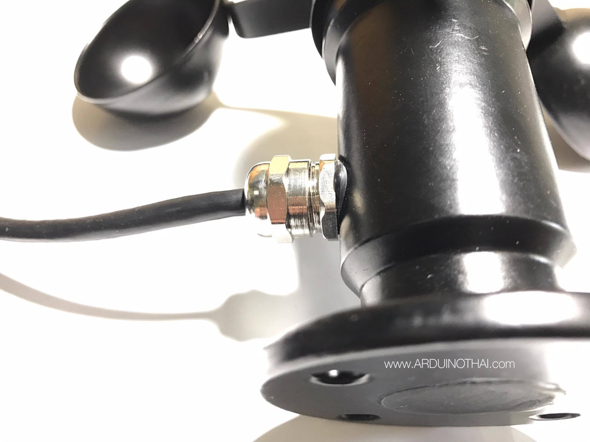 Wind Speed Sensor (เซ็นเซอร์วัดความเร็วลม) Output แบบ 0 ~ 5VDC และ 4 ~ 20mA สต็อกไทยส่งไว