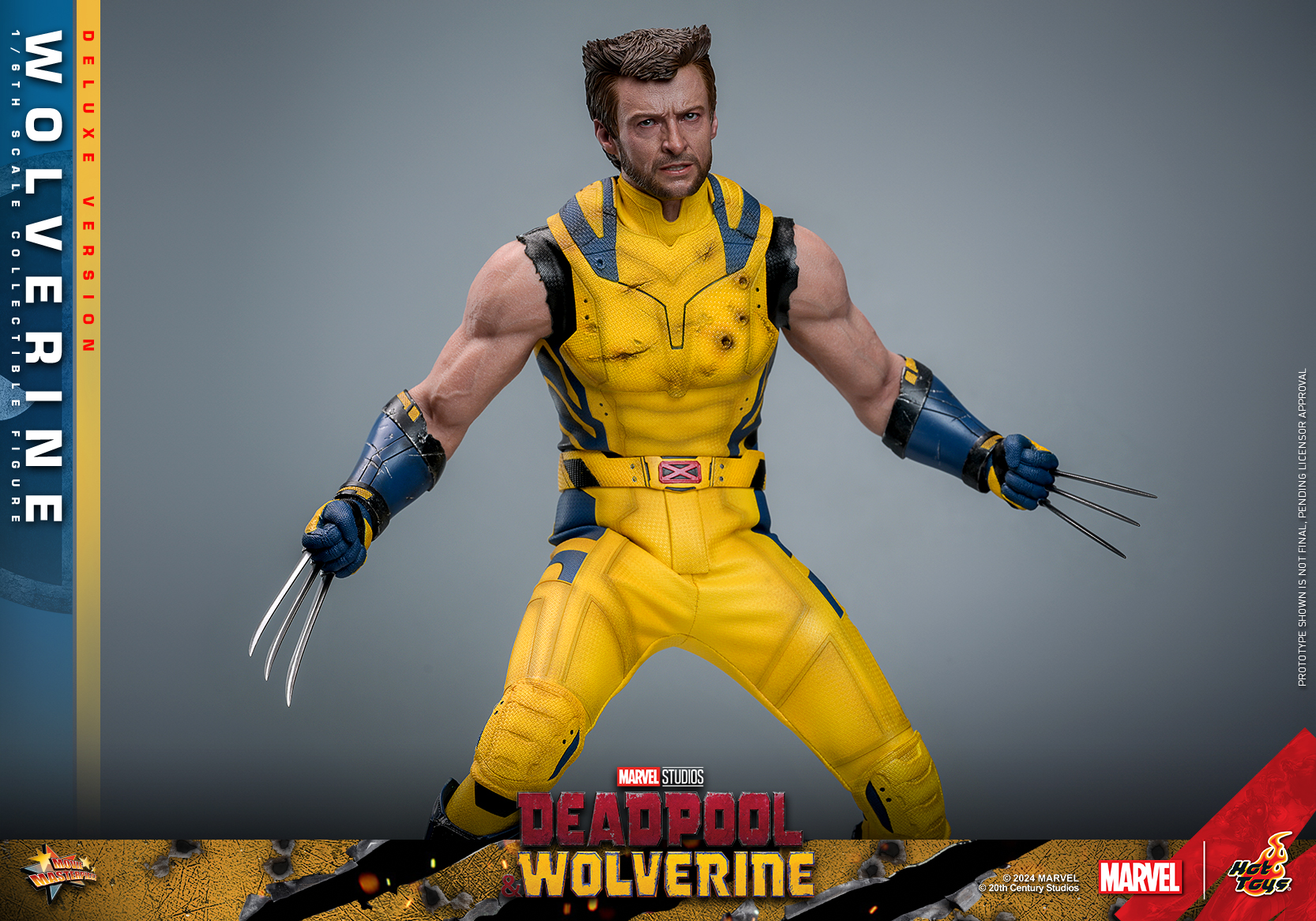 Hot Toys MMS754 Deadpool & Wolverine - Wolverine (Deluxe Version)