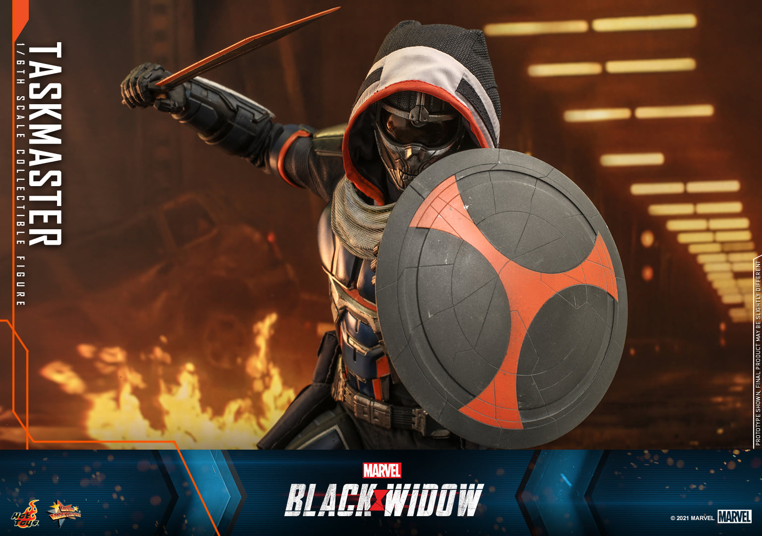 Hot Toys MMS602 1/6 Black Widow - Taskmaster