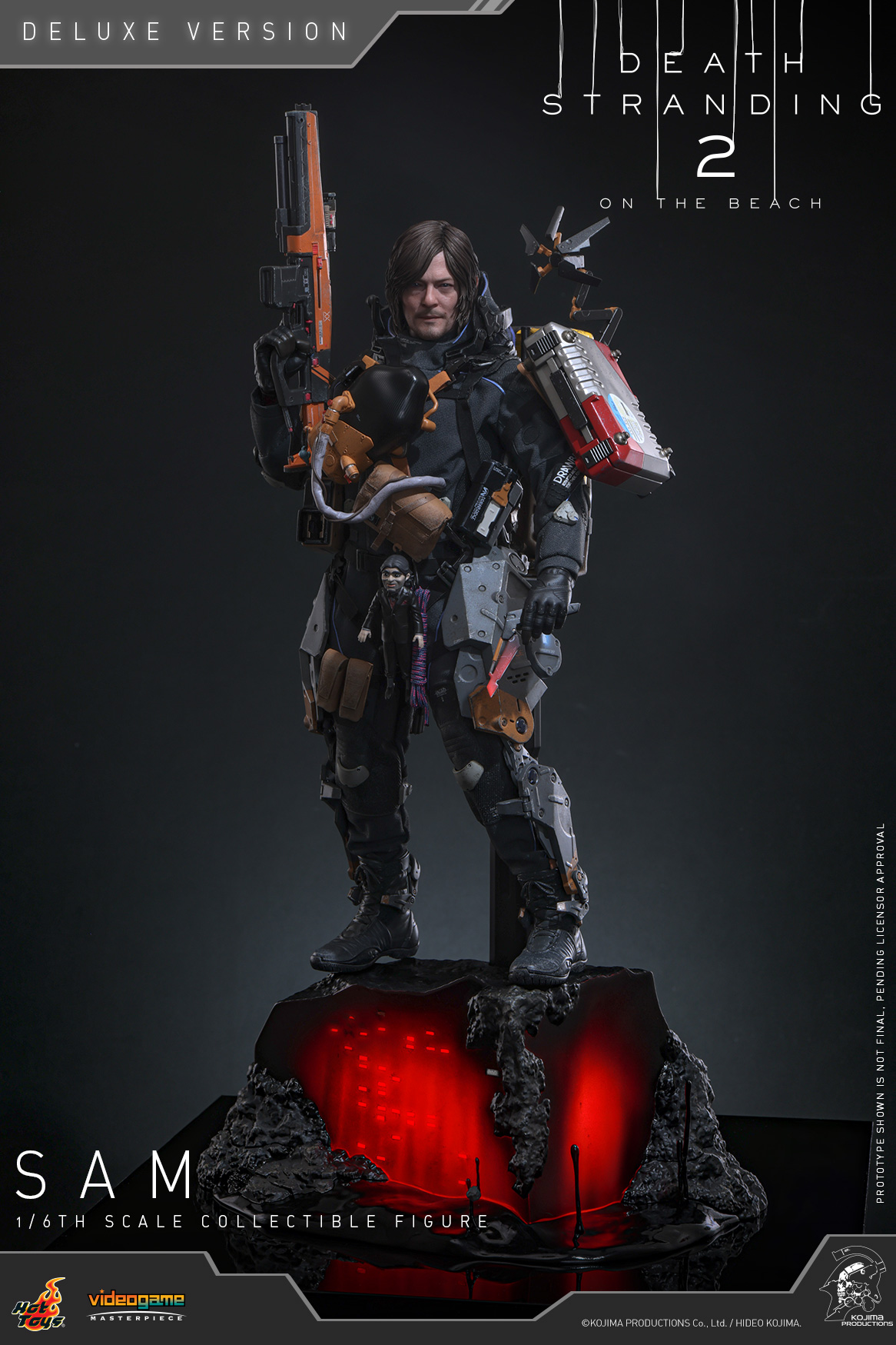 Hot Toys VGM76 Death Stranding 2: On the Beach - Sam (Deluxe Version)