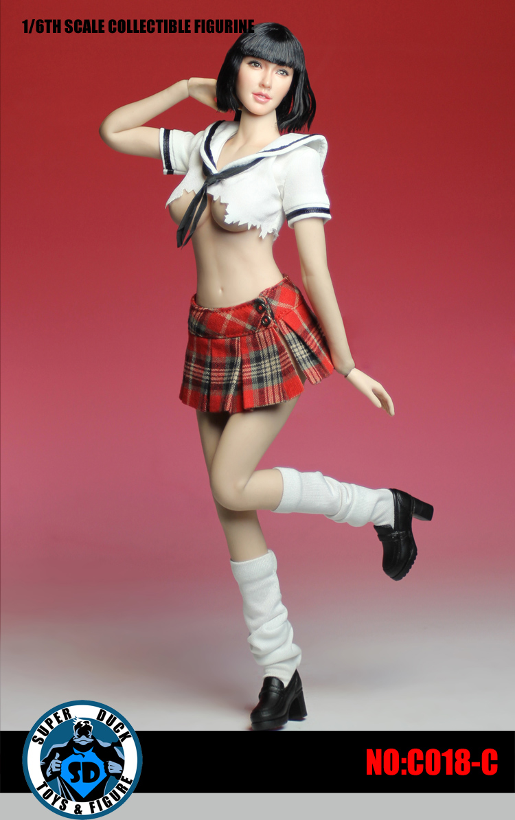 SUPER DUCK C018C Sexy Student Uniform