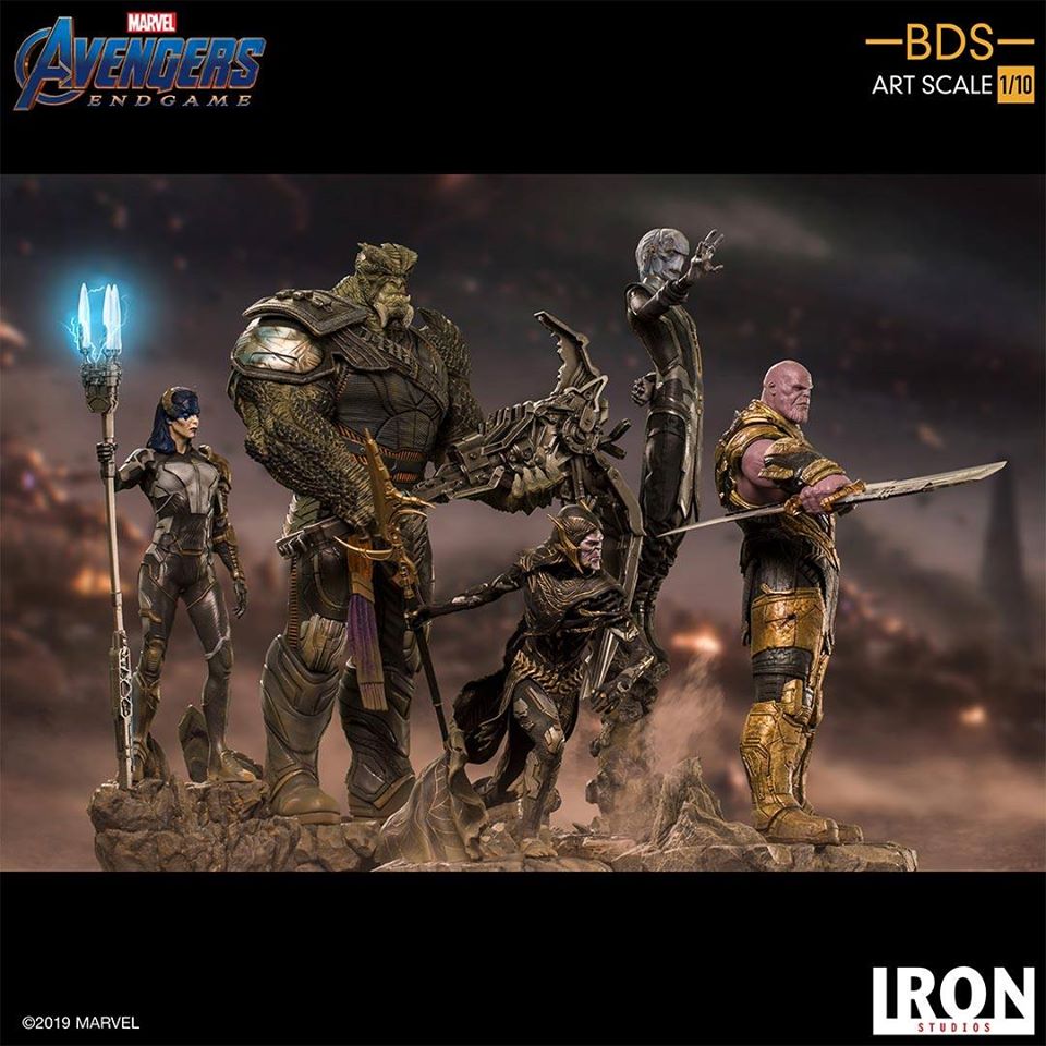 Iron Studios BDS Art Scale 1/10 Avengers: Endgame - Proxima Midnight Black Order (16)